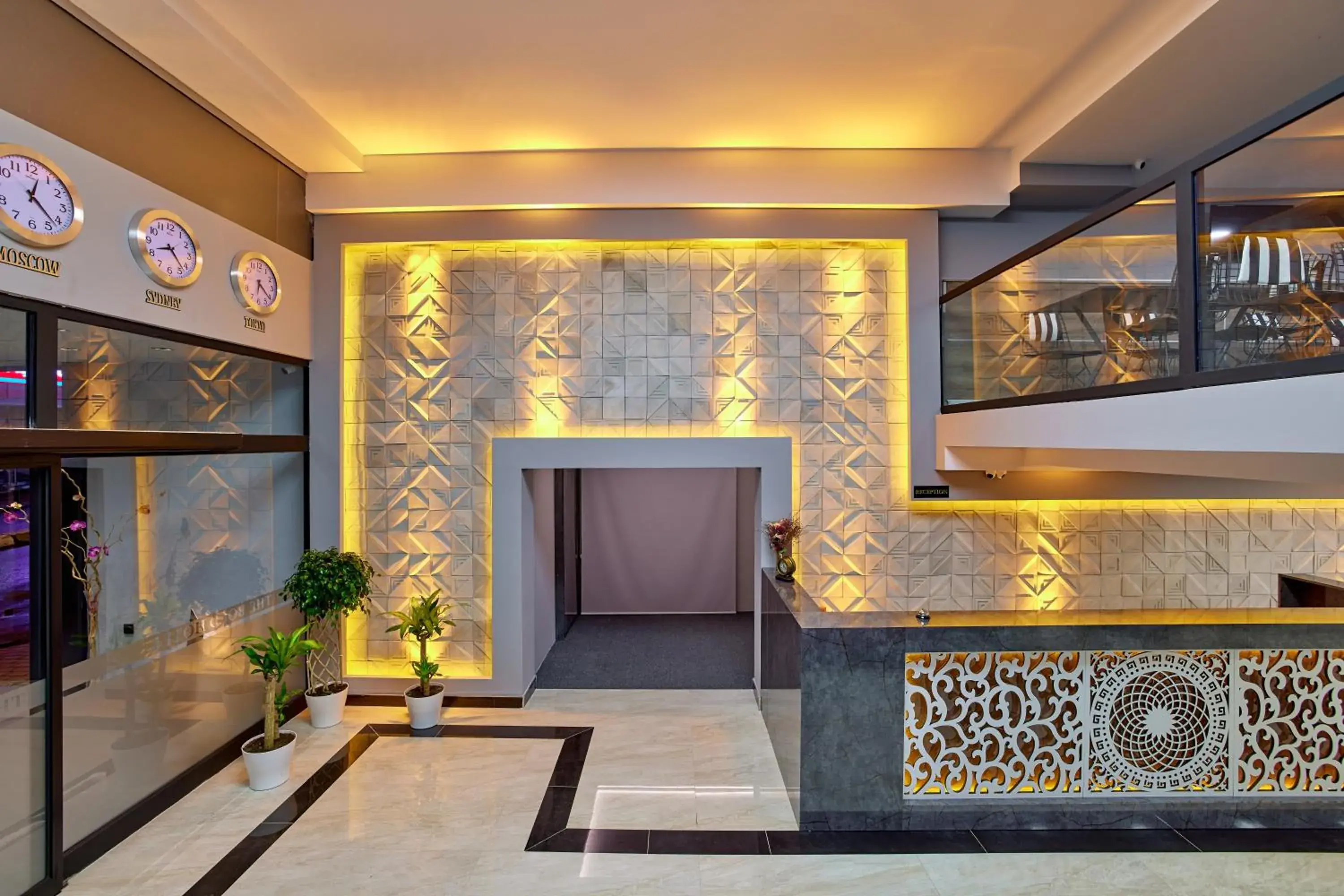 Lobby or reception in The Bold Hotel Lobby or reception in The Bold Hotel