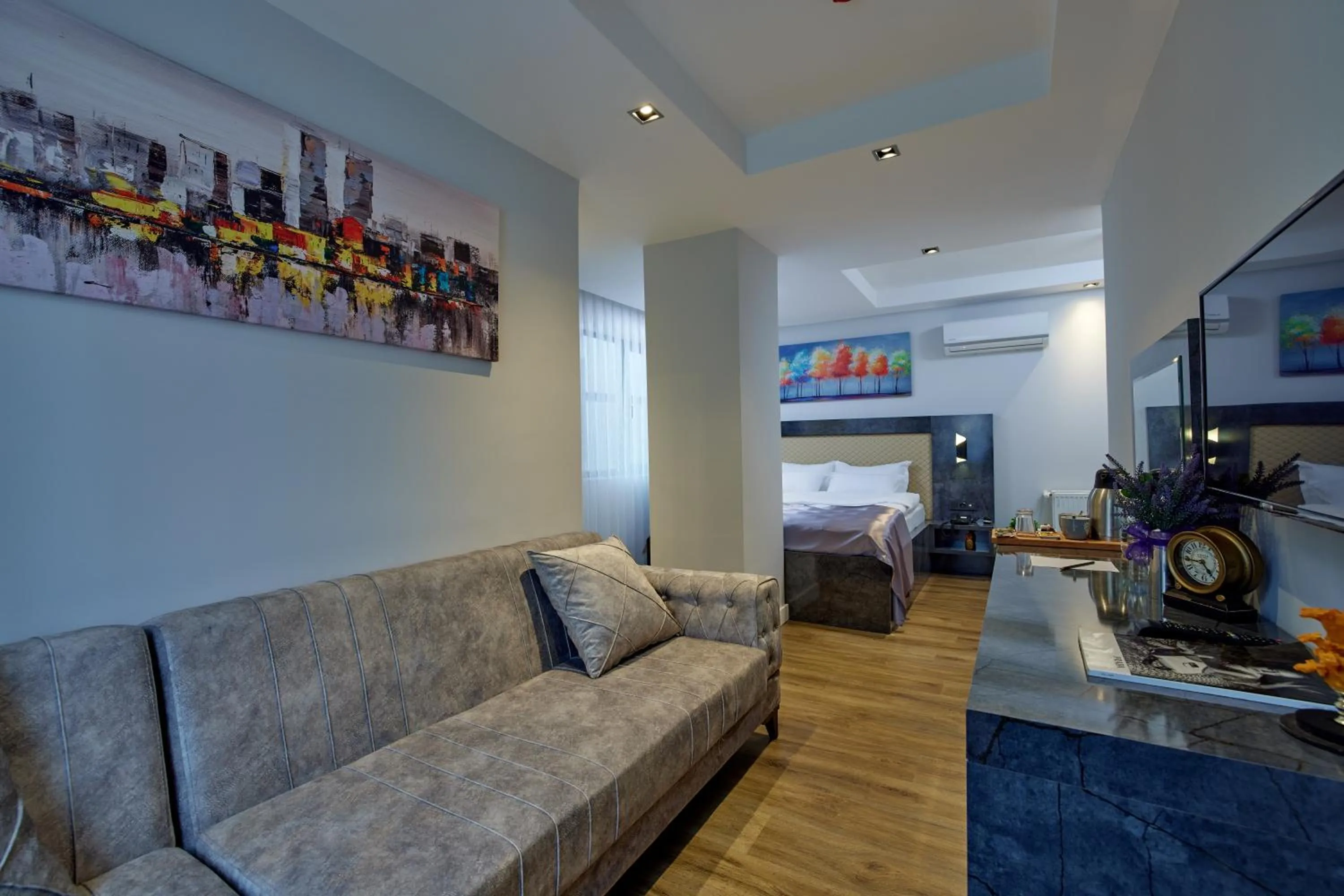 Seating area in The Bold Hotel