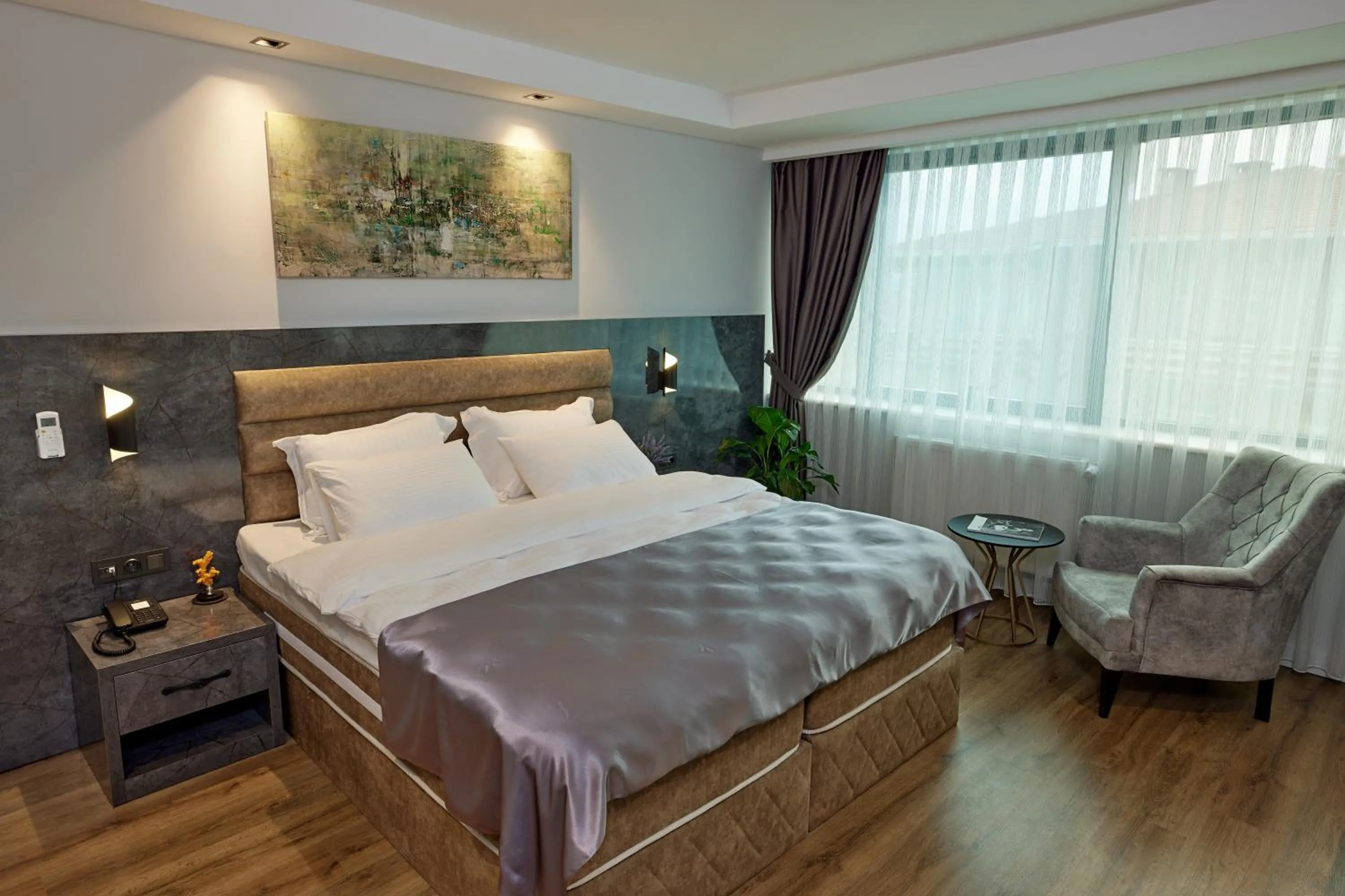 Bed in The Bold Hotel