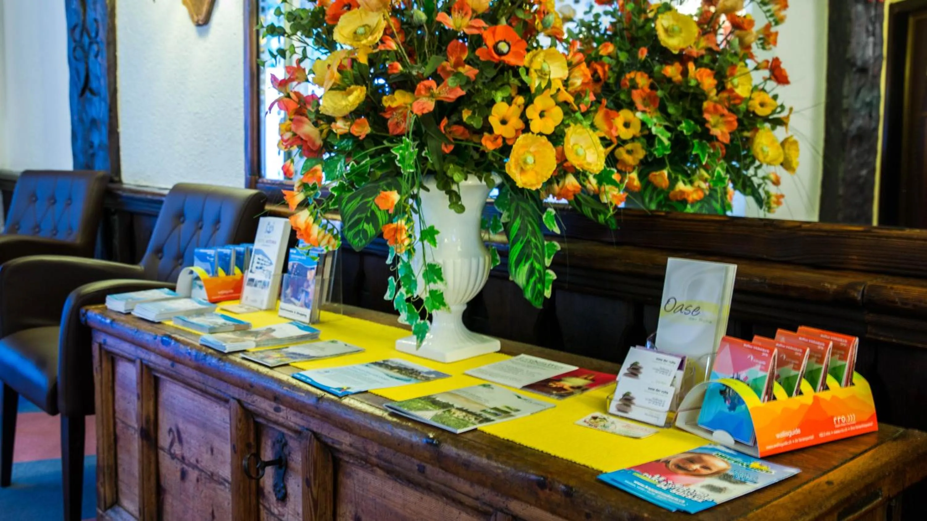 Lobby or reception in Hotel Astoria