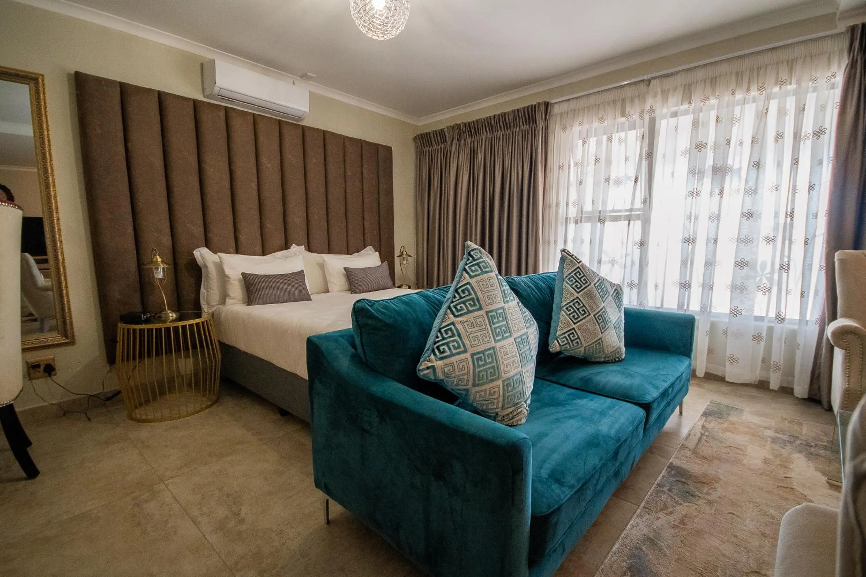 Bed in Lefa Boutique Hotel