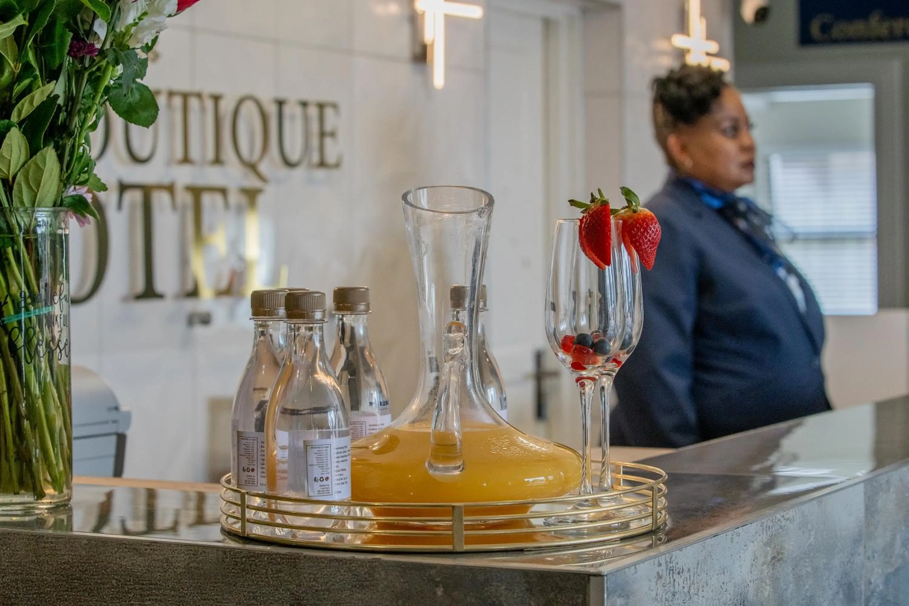 Lobby or reception in Lefa Boutique Hotel