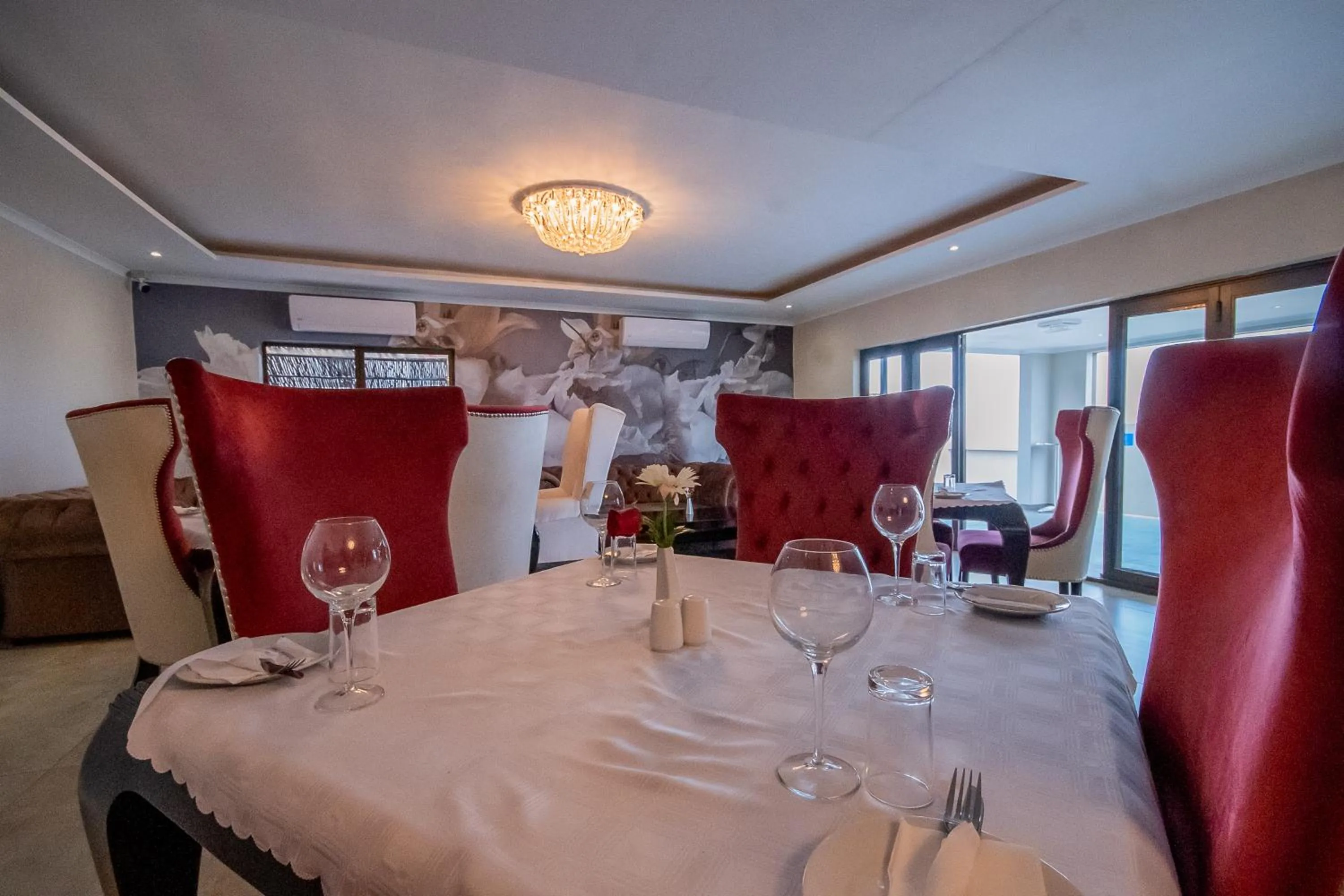 Dining area in Lefa Boutique Hotel