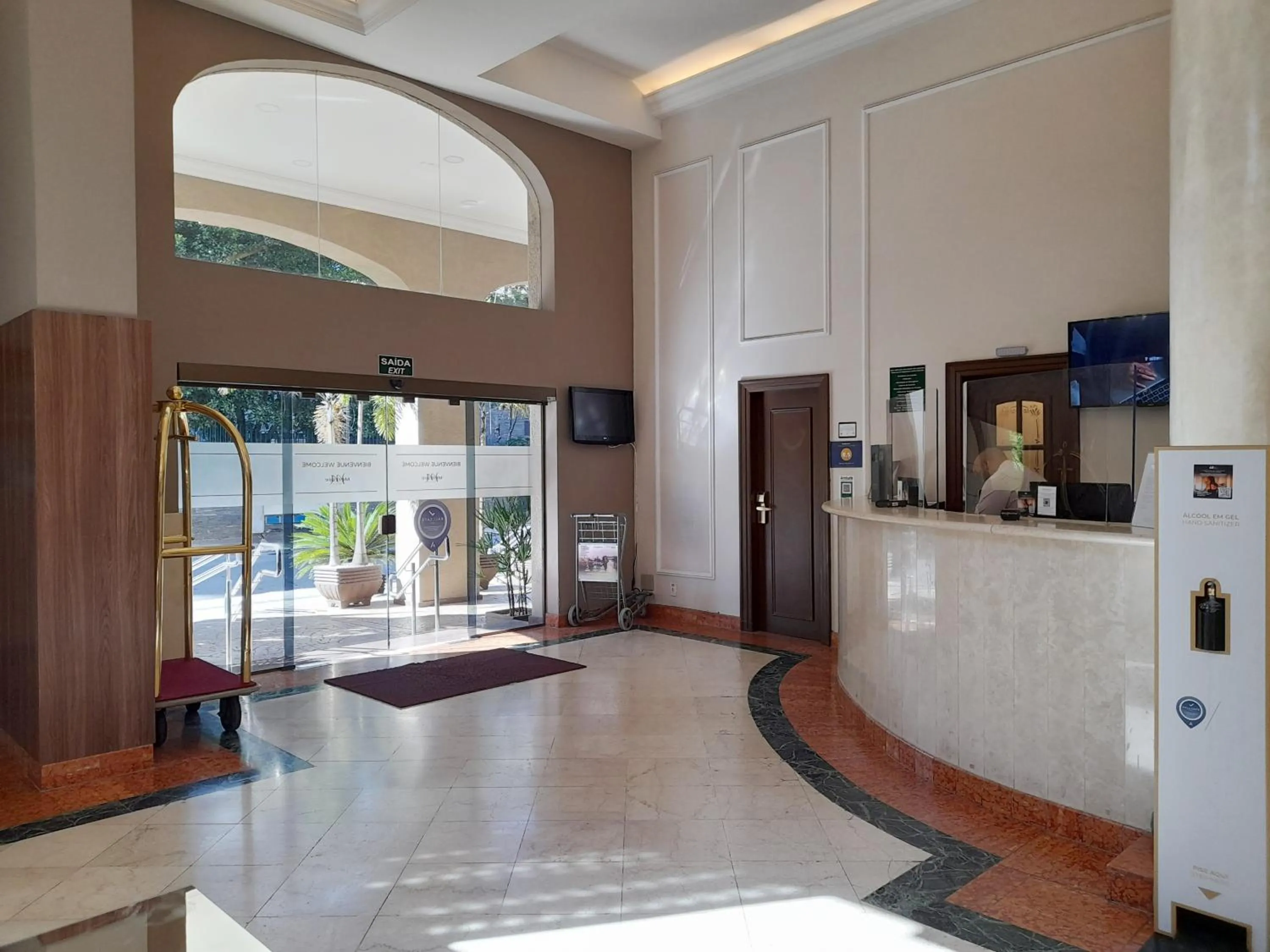 Lobby or reception in Lindo Flat REFORMADO no coração da Vila Olimpia