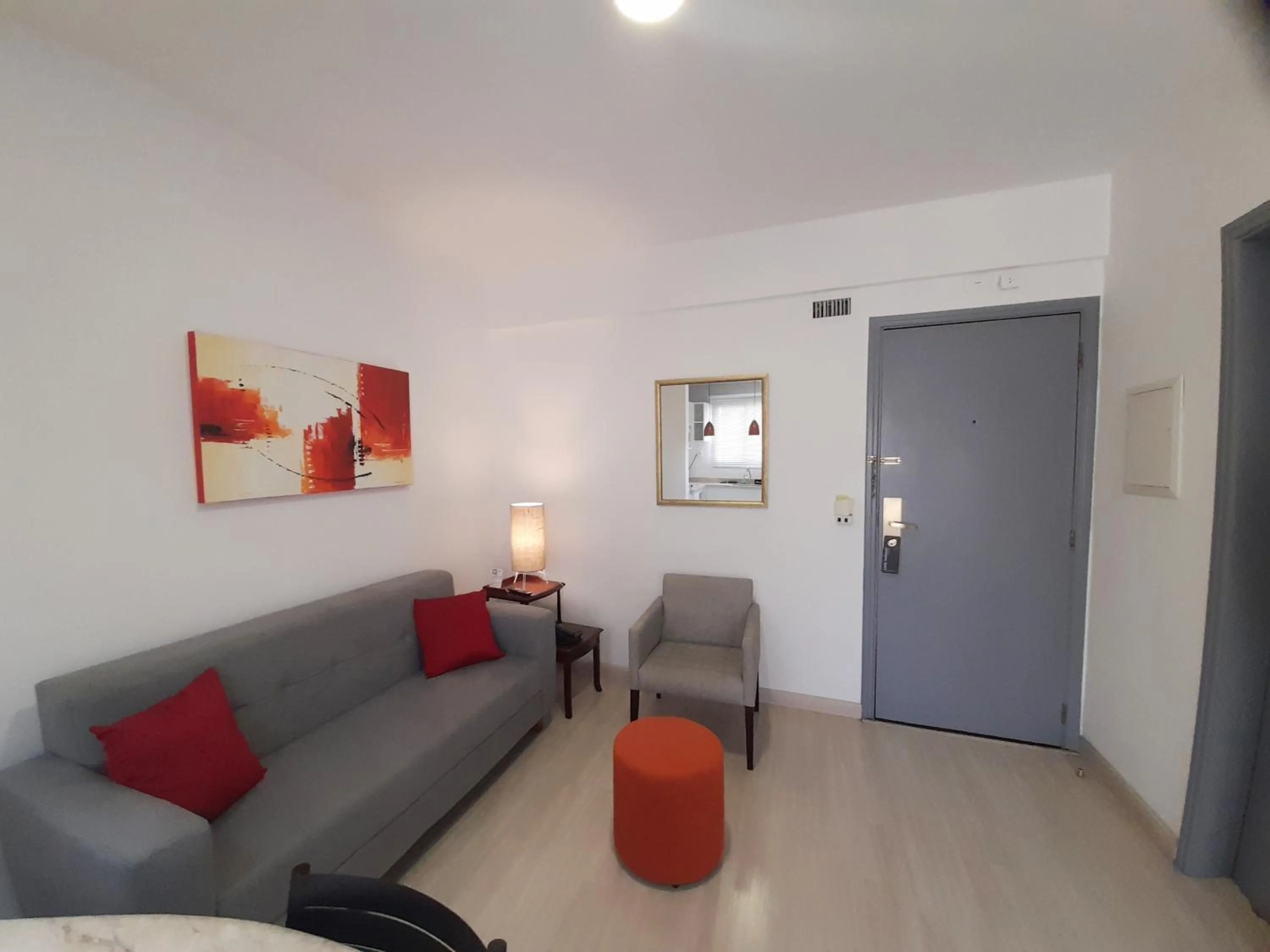 Living room in Lindo Flat REFORMADO no coração da Vila Olimpia