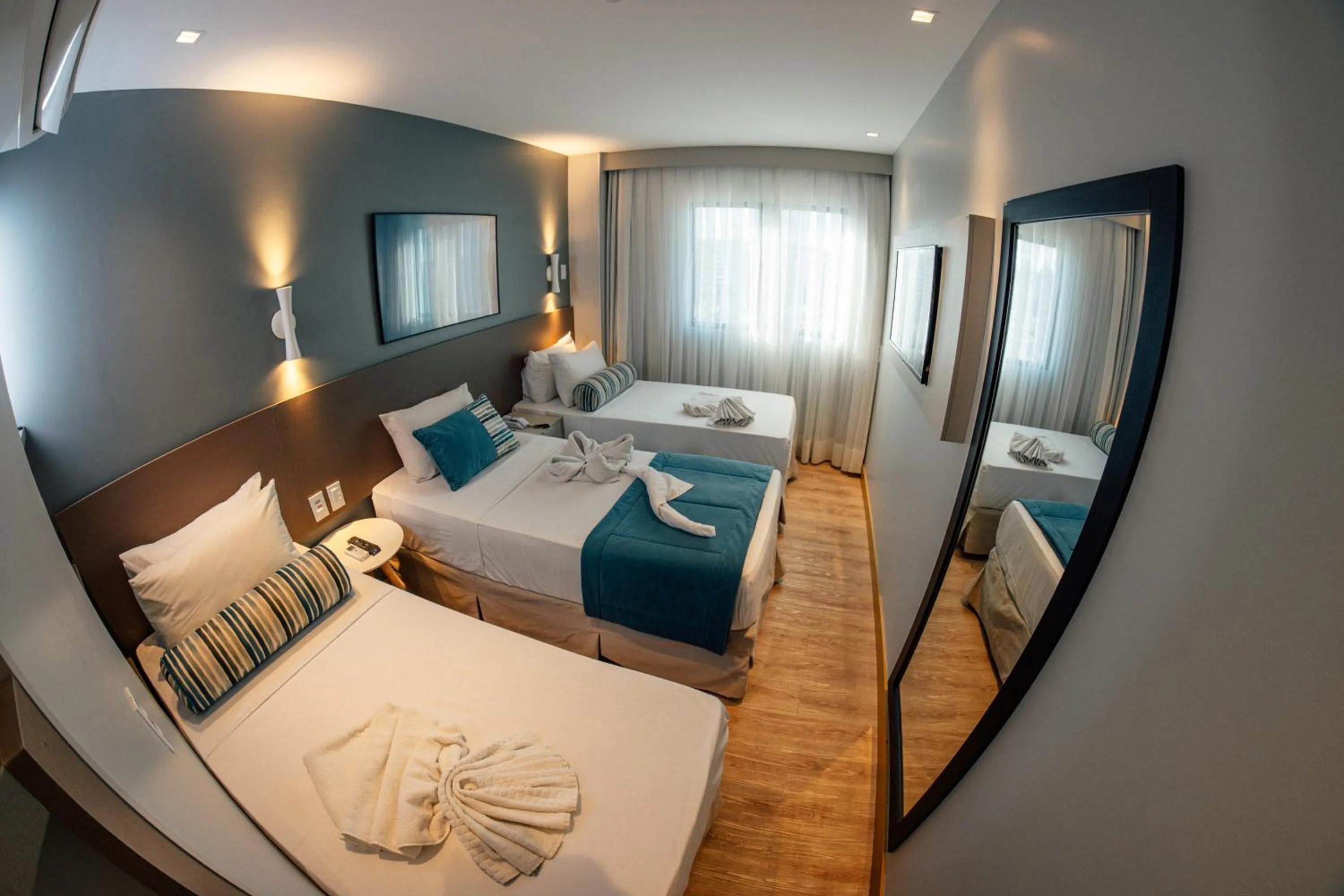 Bed in Hotel Água de Coco