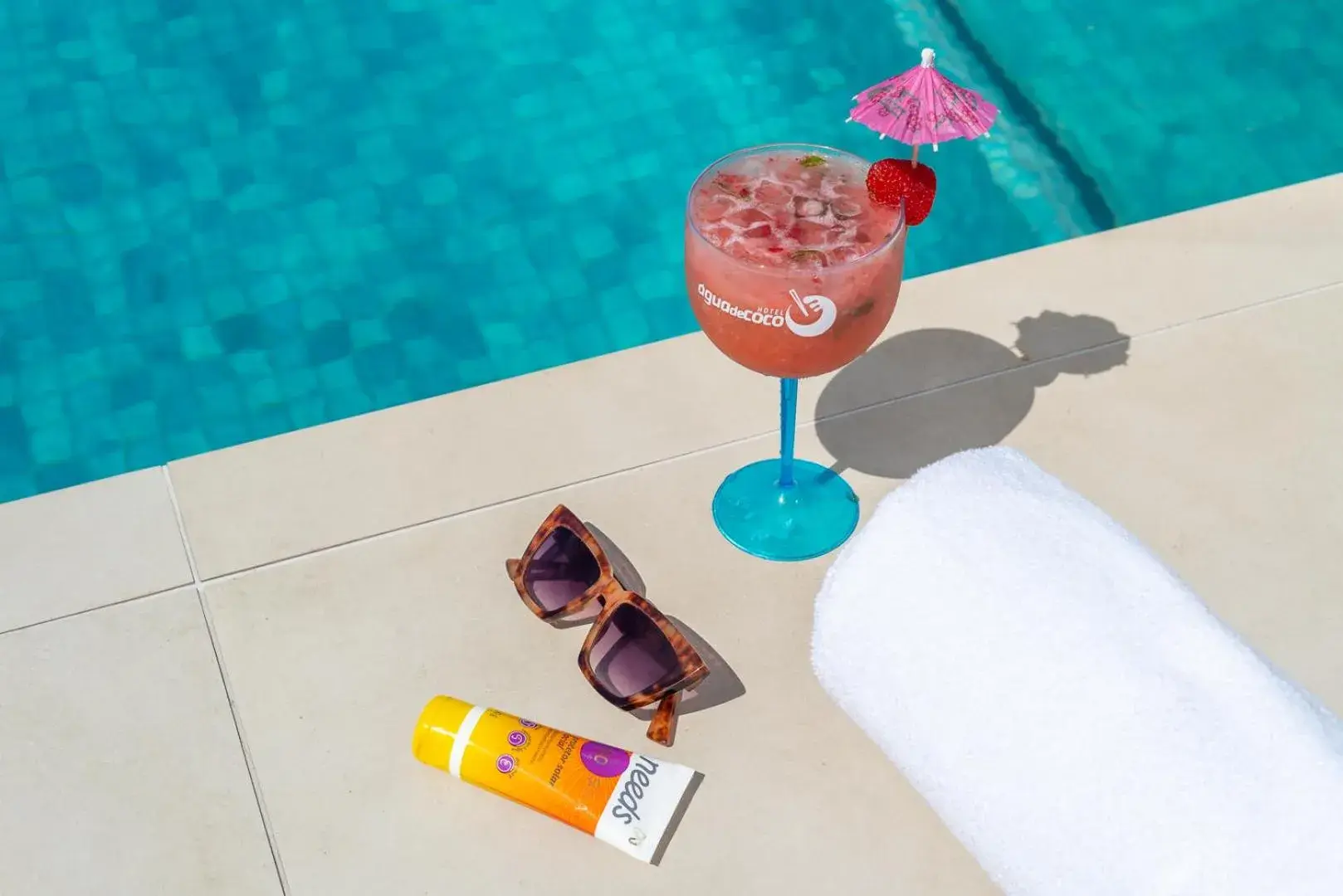 Swimming pool in Hotel Água de Coco Swimming pool in Hotel Água de Coco