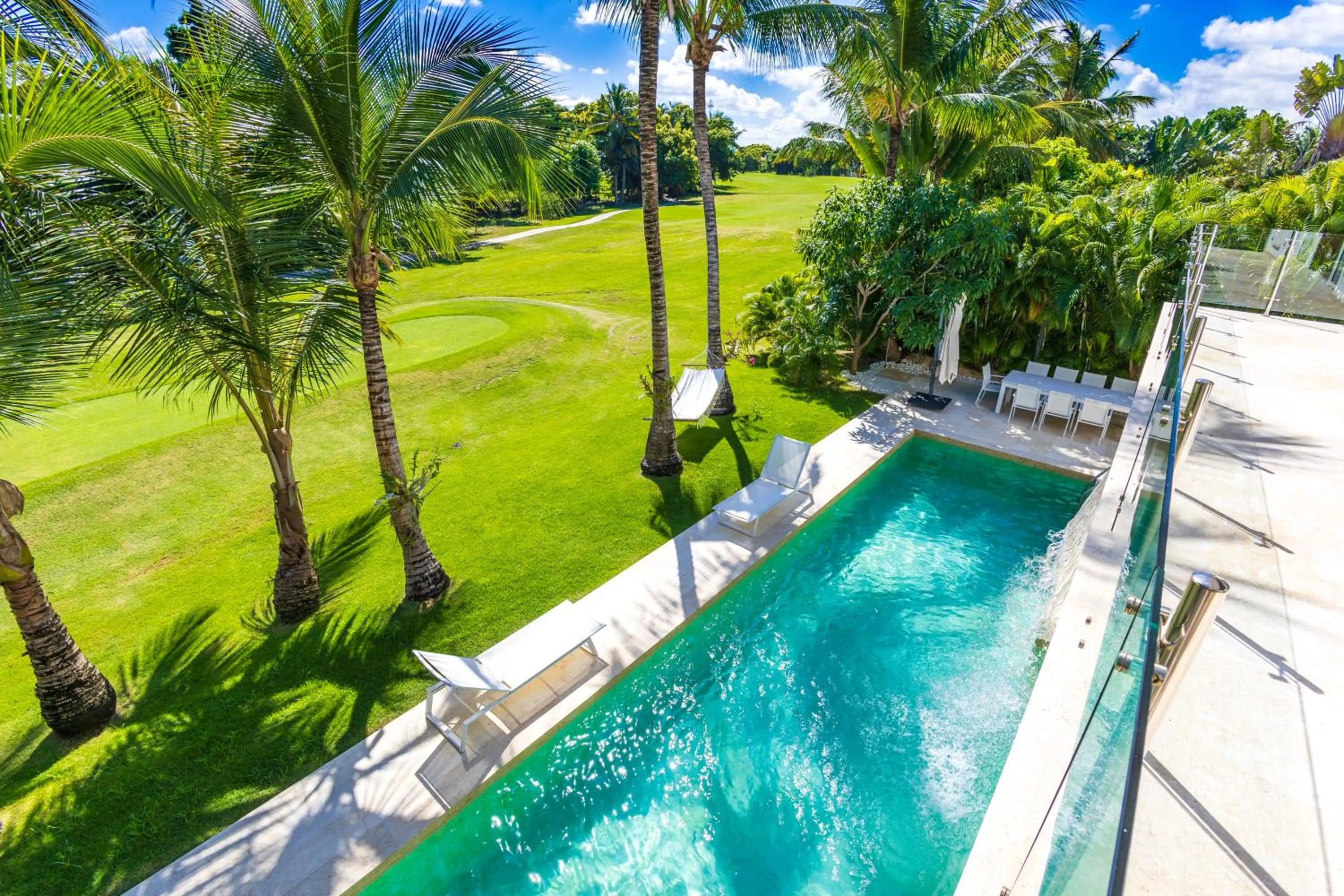View (from property/room) in Luxury Rentals in Punta Cana - Exclusive Waterfall Villa with Private Pool, BBQ, Maid, Golf