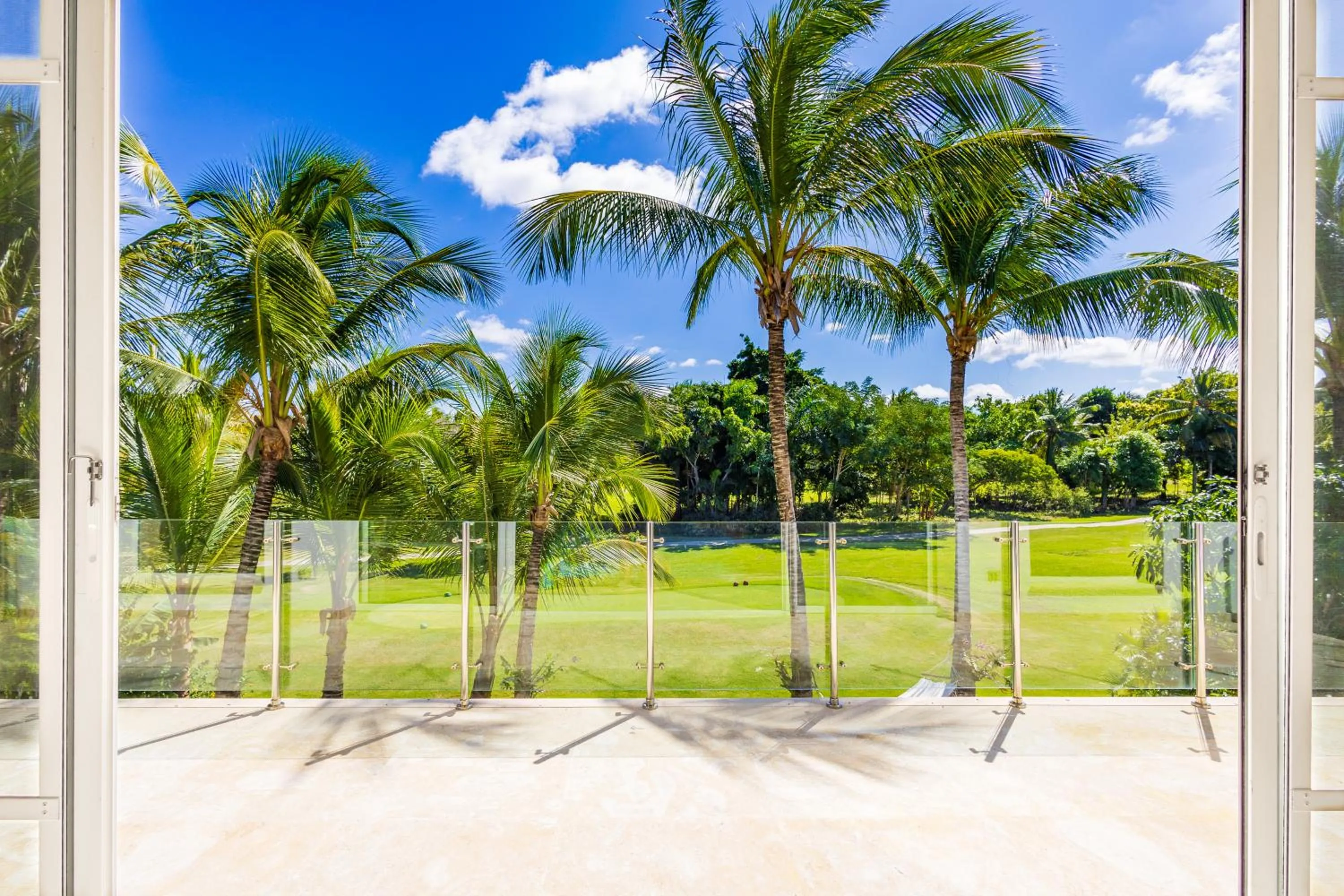 Golfcourse in Luxury Rentals in Punta Cana - Exclusive Waterfall Villa with Private Pool, BBQ, Maid, Golf