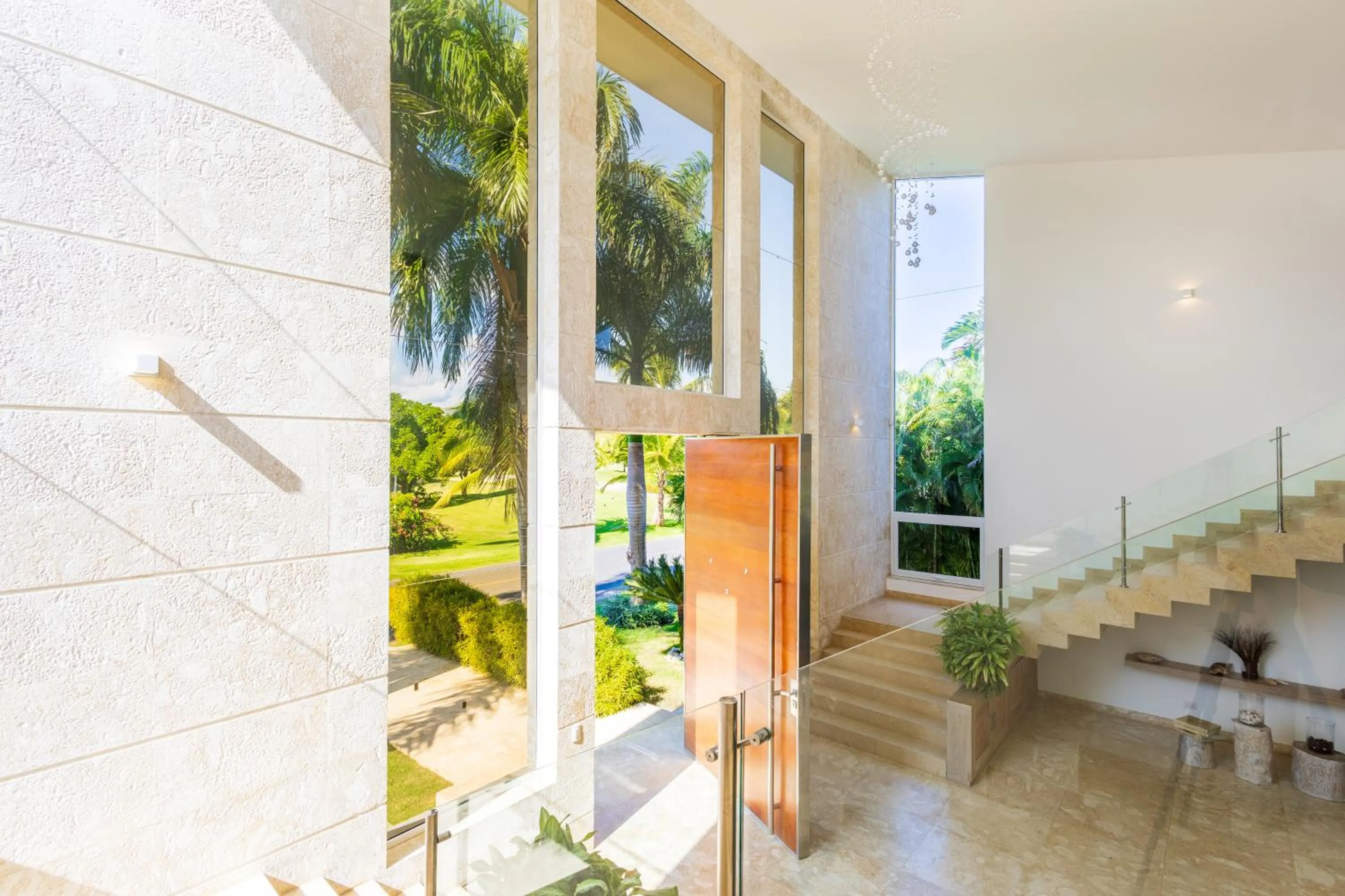 Living room in Luxury Rentals in Punta Cana - Exclusive Waterfall Villa with Private Pool, BBQ, Maid, Golf