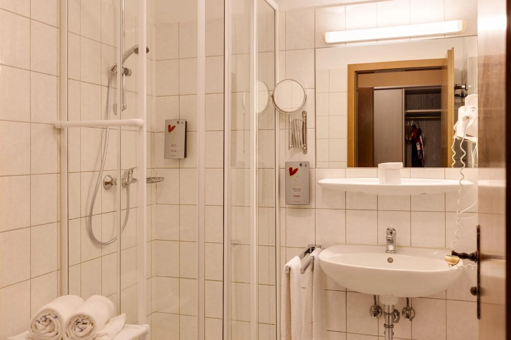 Bathroom in Hotel Die Kleine Blume