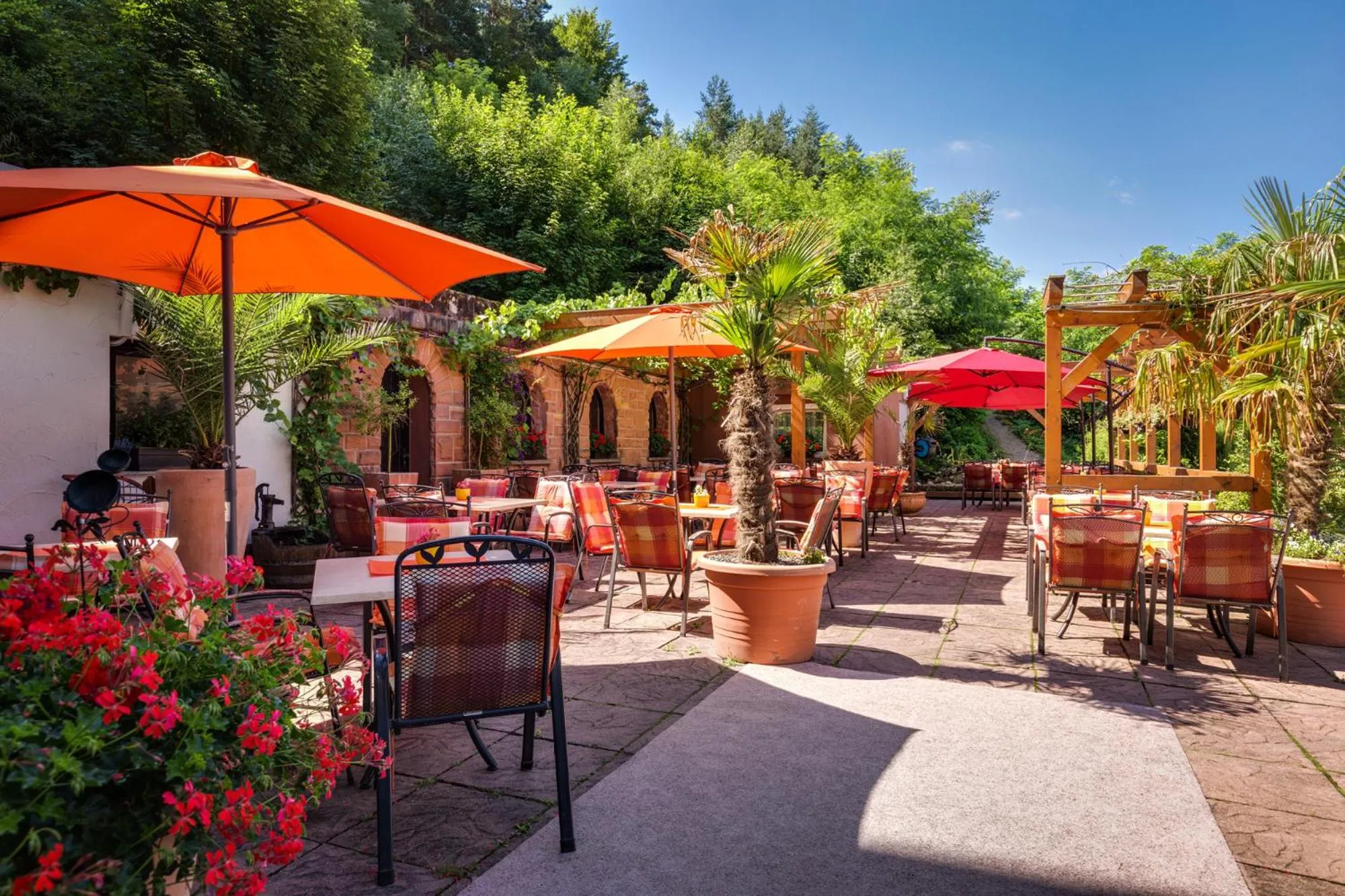 Balcony/Terrace in Hotel Die Kleine Blume