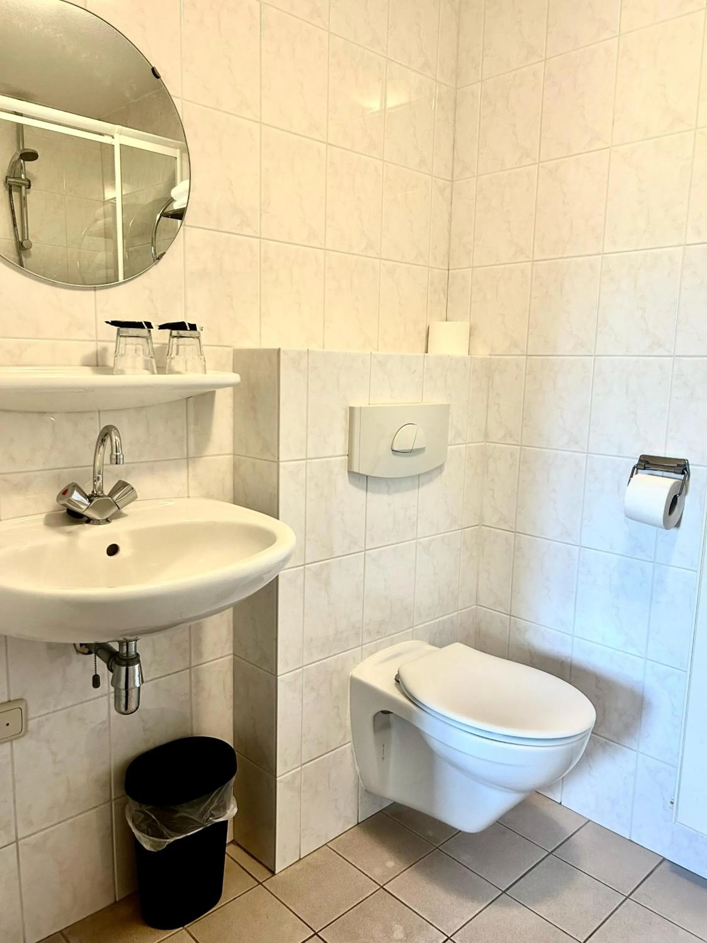 Bathroom in Hotel De Barones