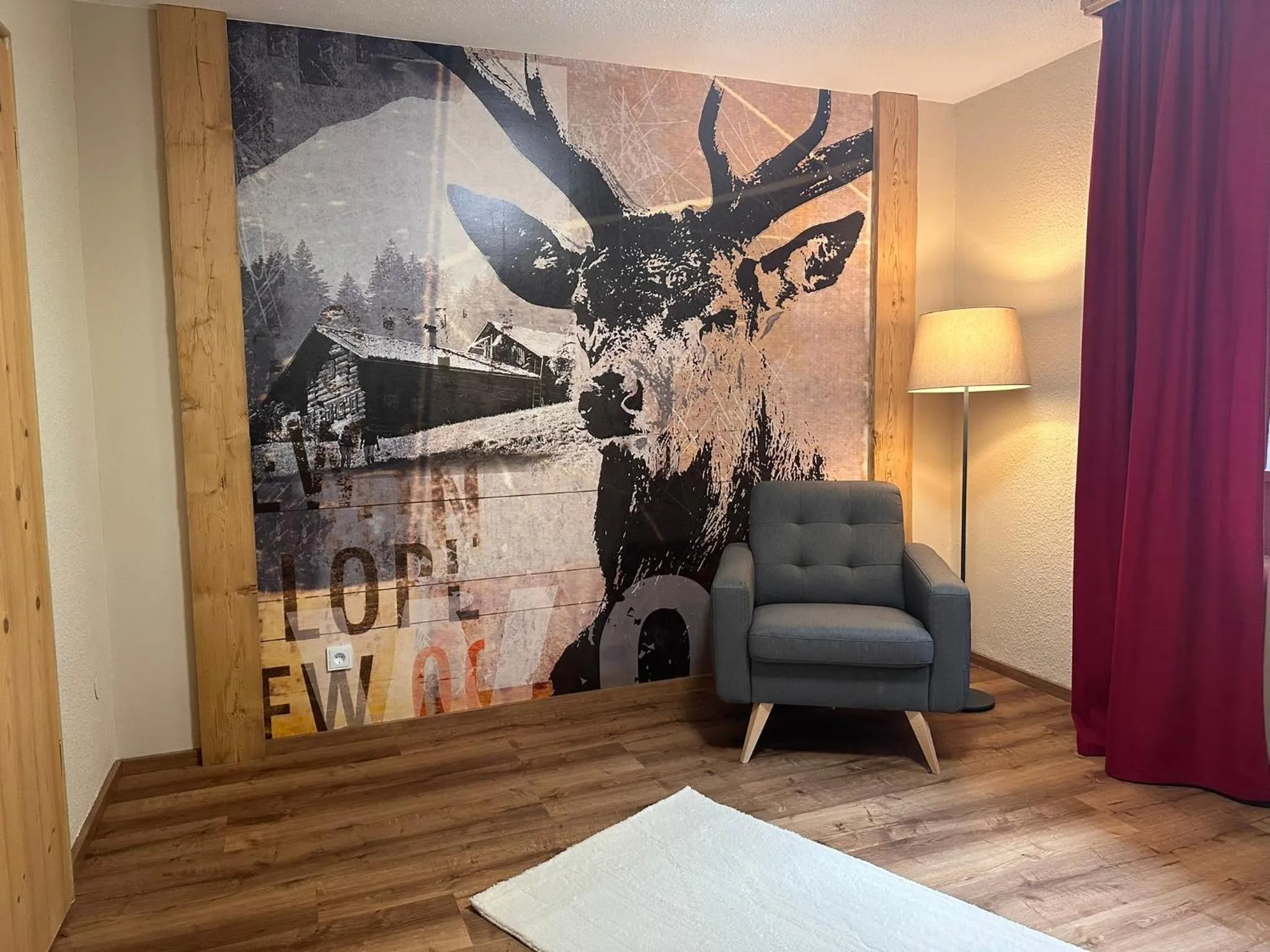 Decorative detail in Hotel Restaurant Neu Meran