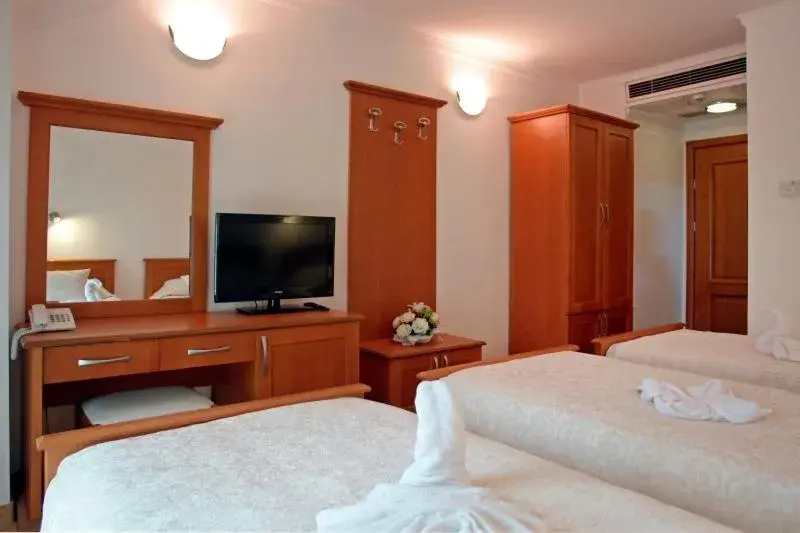 Triple Room with Balcony and Lake View in Hotel Garden Triple Room with Balcony and Lake View in Hotel Garden