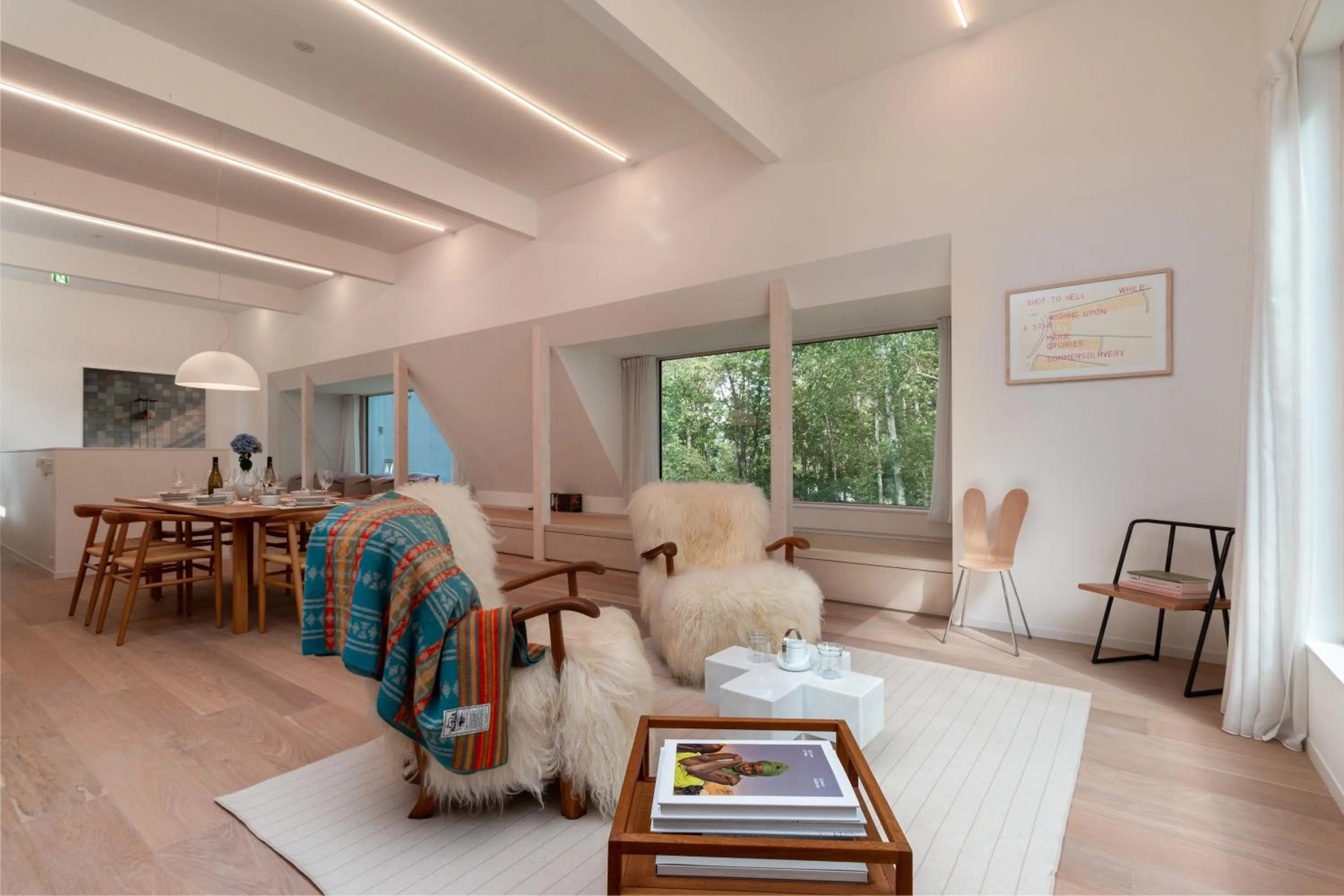 Living room in Chalet W by H2 Life