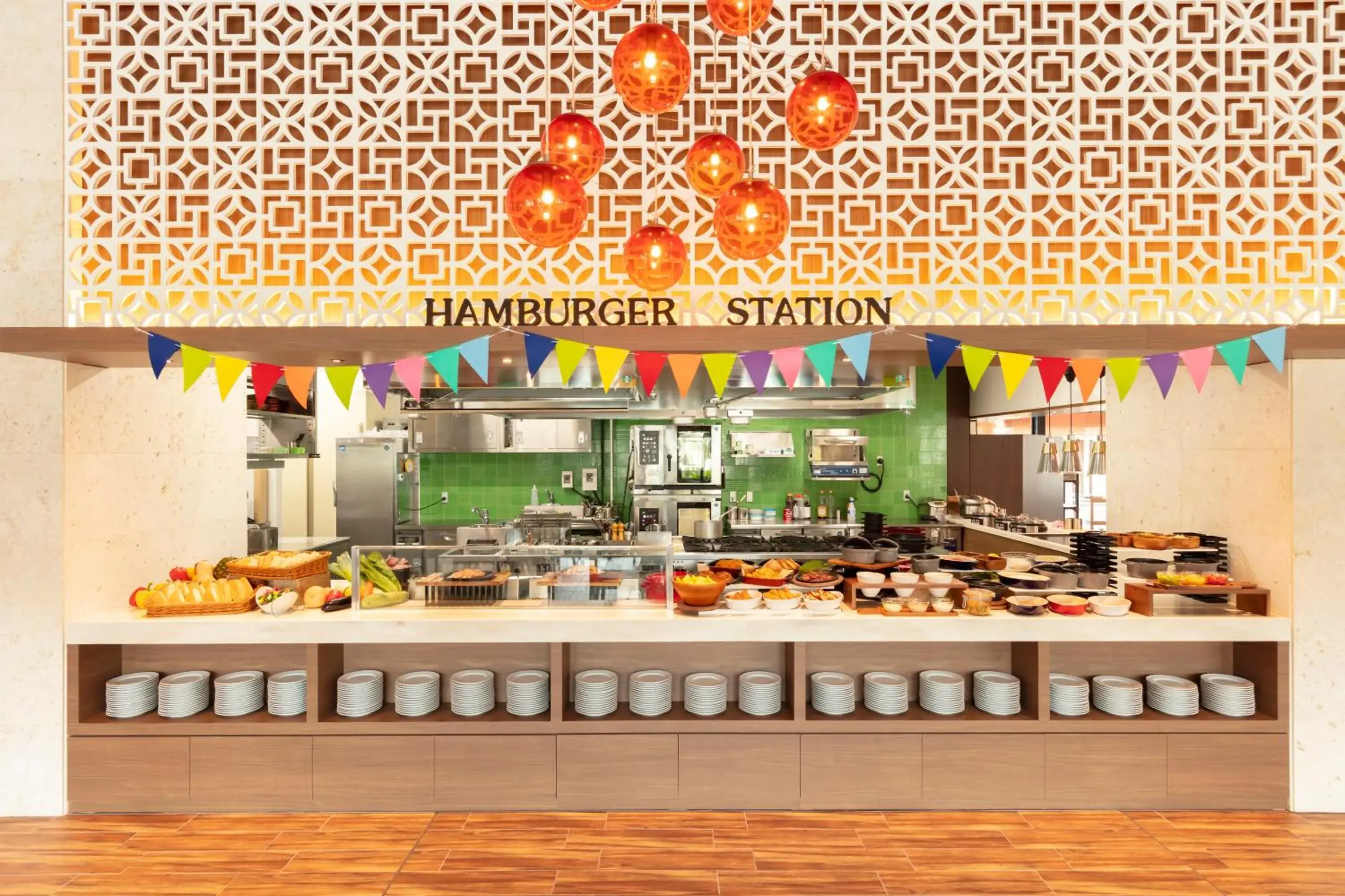 Buffet breakfast in Hewitt Resort Naha Buffet breakfast in Hewitt Resort Naha