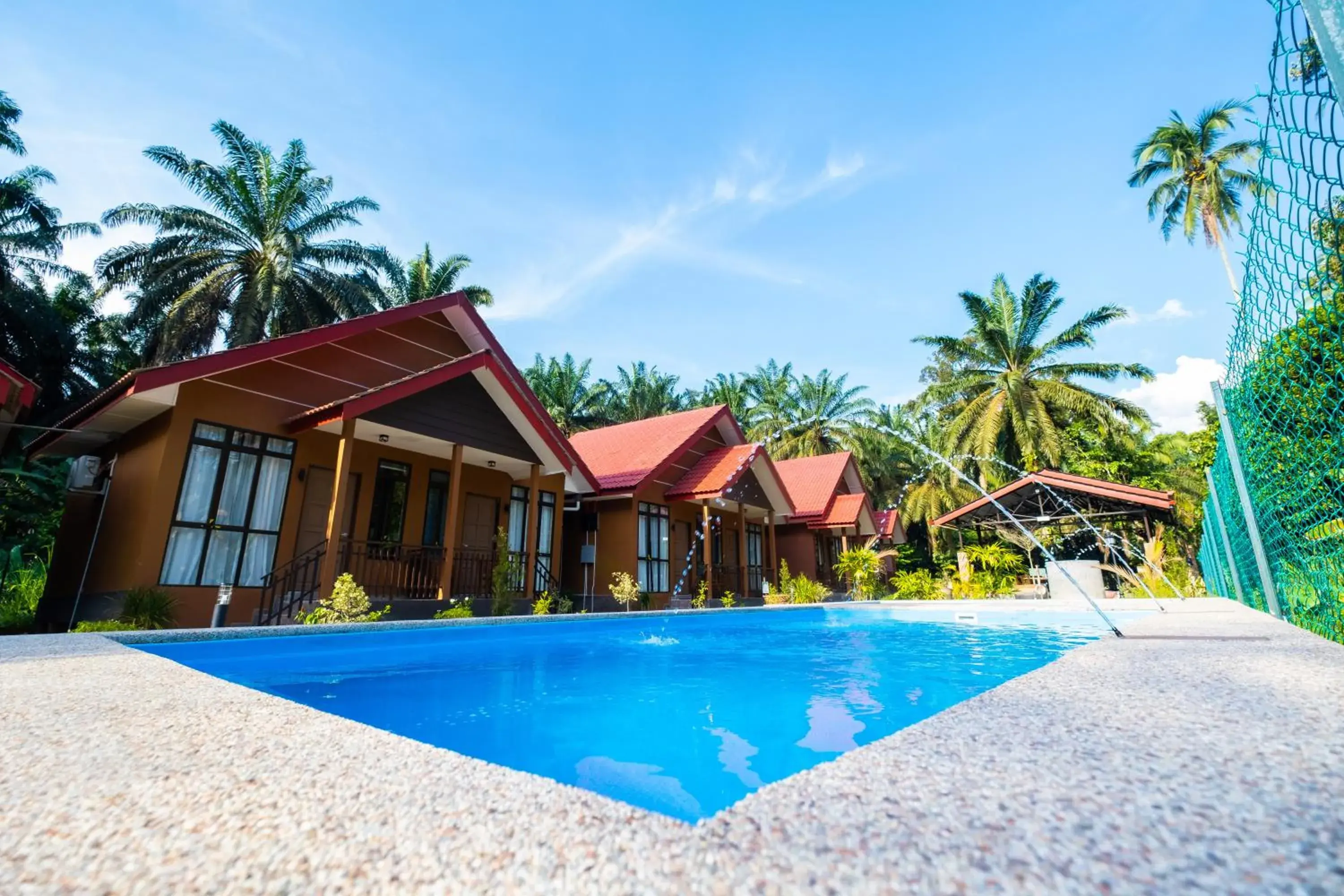 Swimming Pool in Cinta Abadi Resort