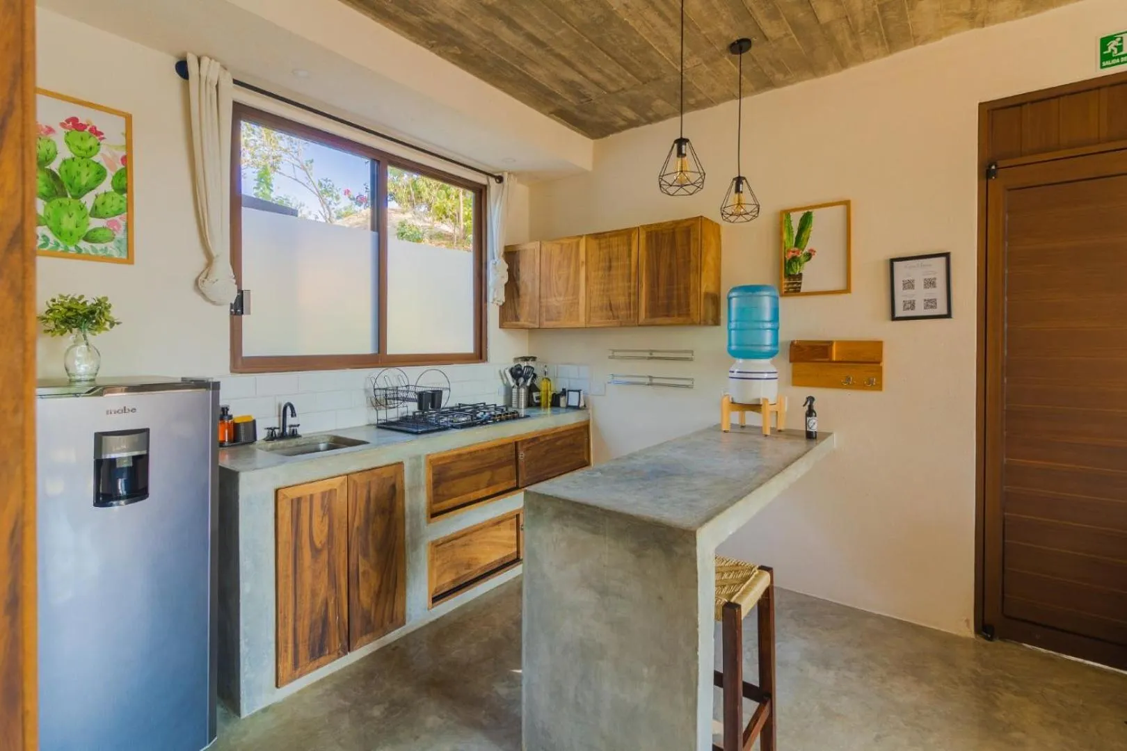 Kitchen or kitchenette in Casa Mauna Boutique Hotel
