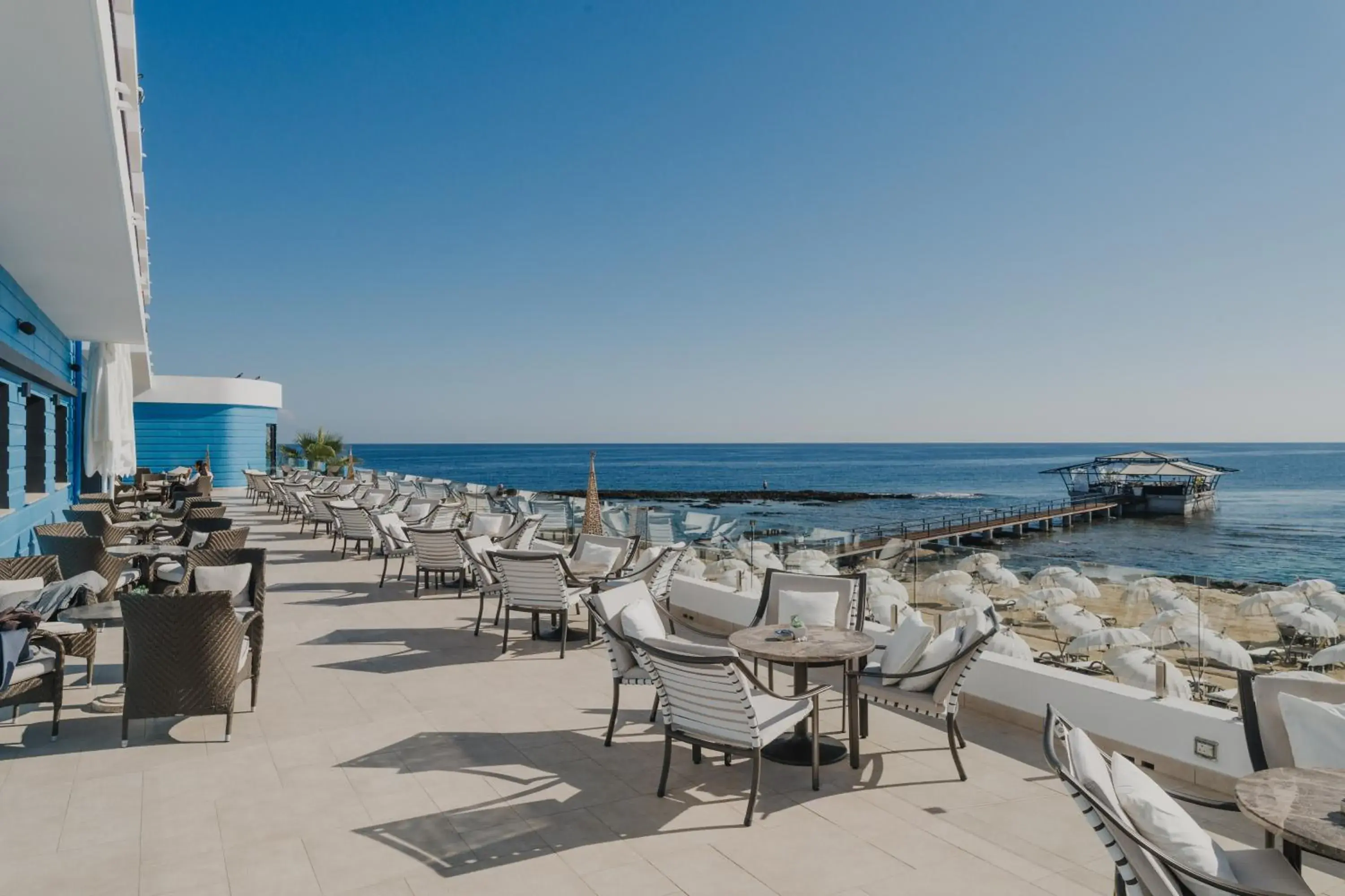 Sea view in Arkin Palm Beach Hotel Sea view in Arkin Palm Beach Hotel