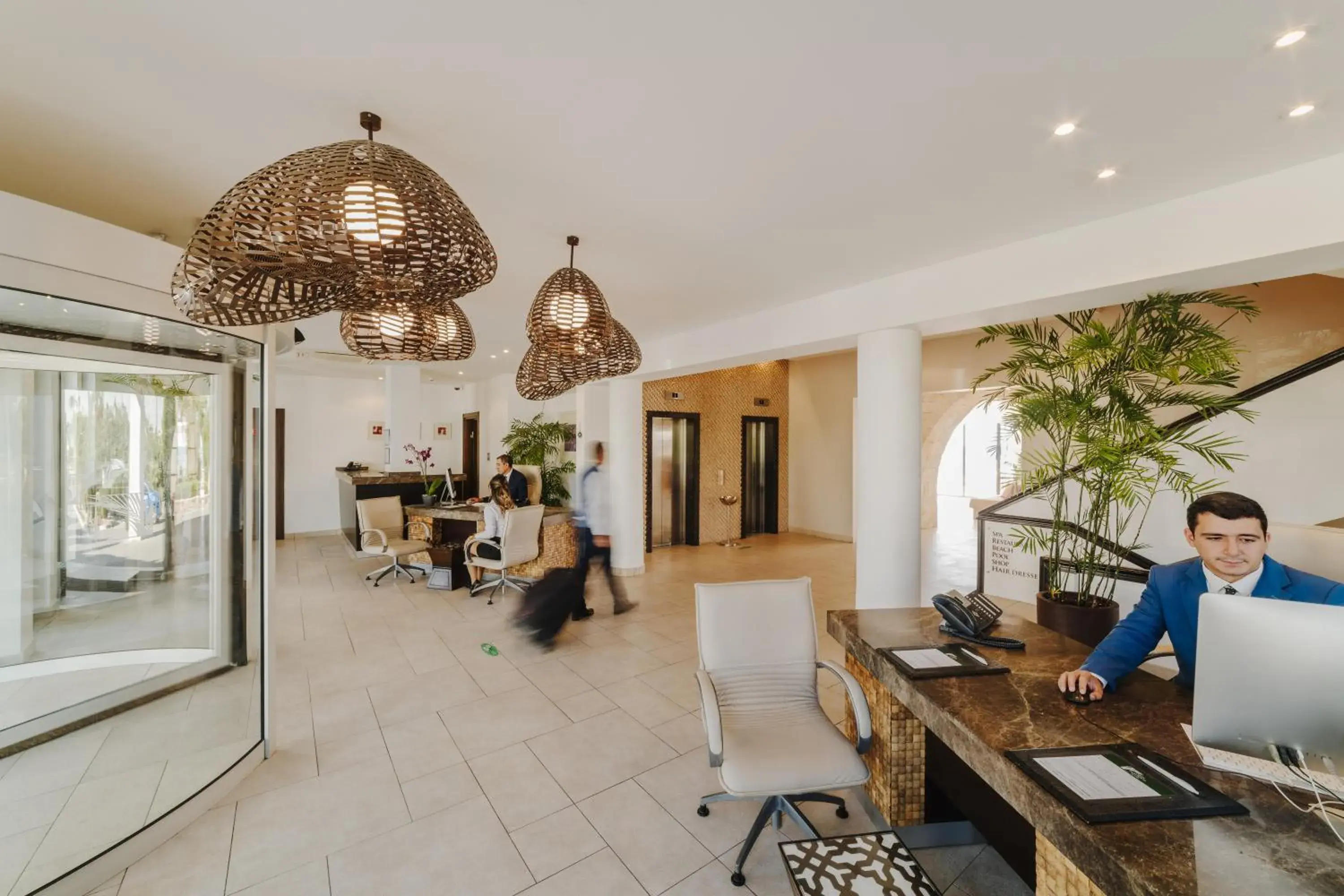 Lobby or reception in Arkin Palm Beach Hotel Lobby or reception in Arkin Palm Beach Hotel