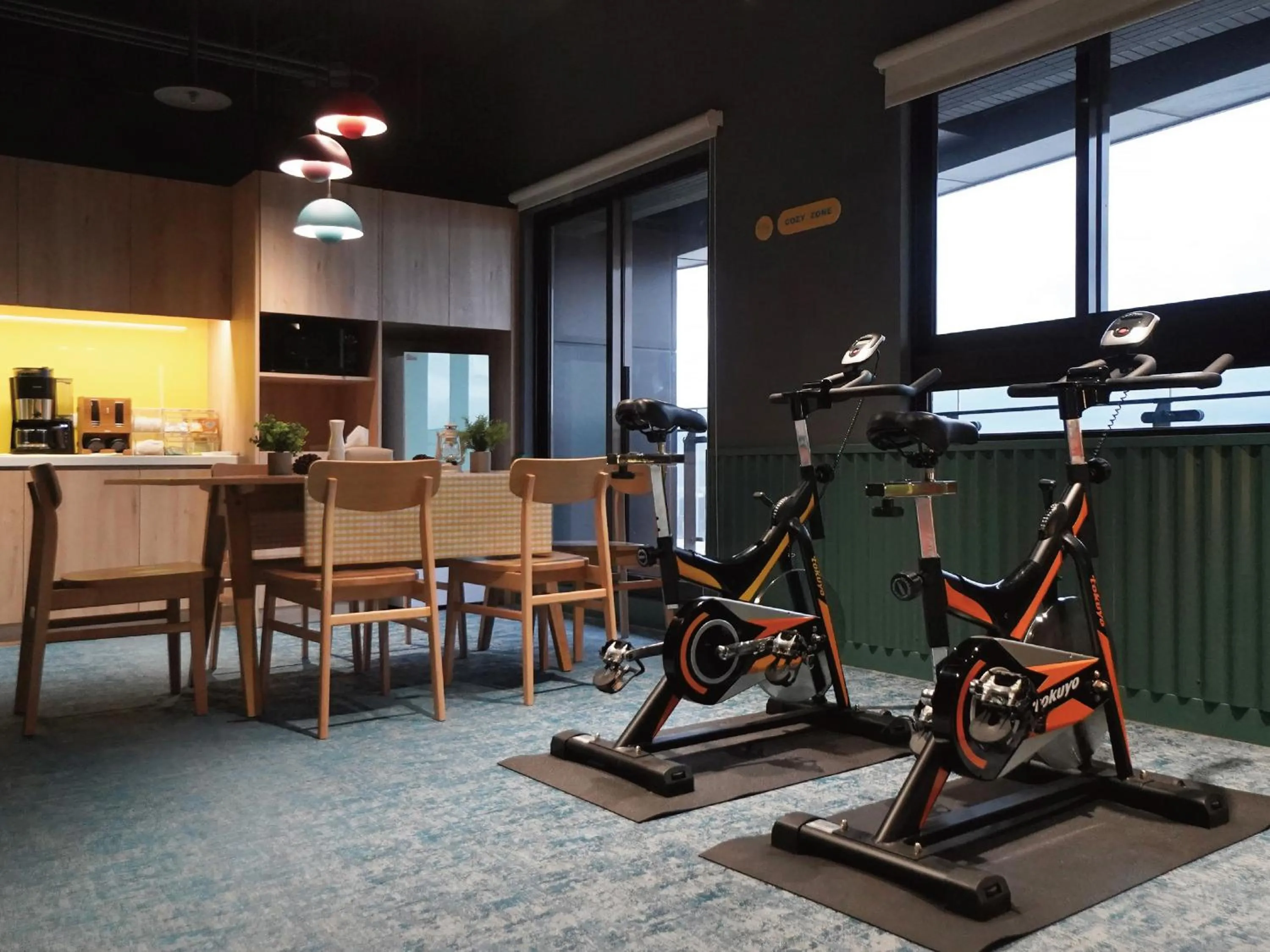 Decorative detail in Roaders Plus Hotel - Taipei Station