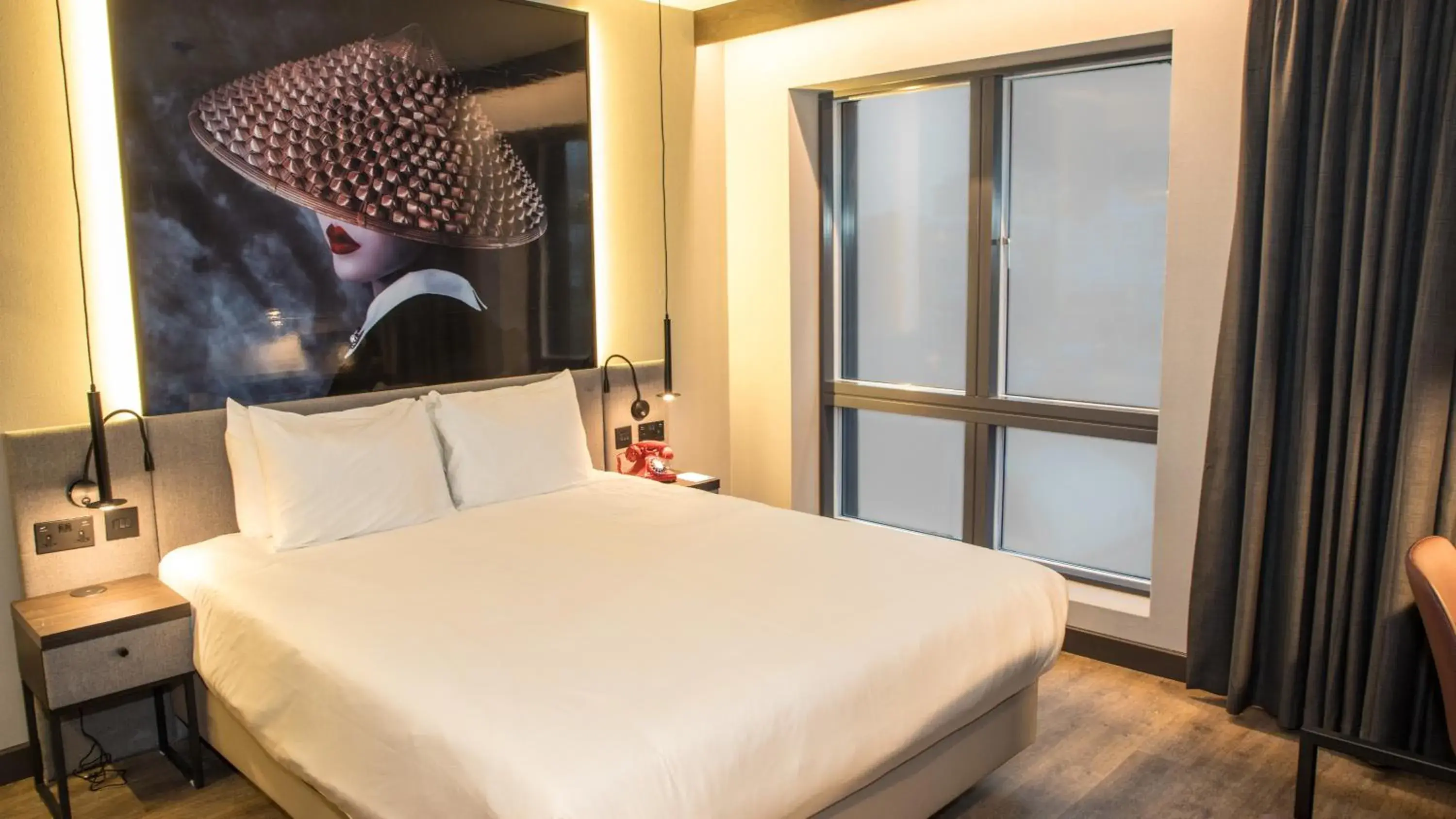 Bed in Radisson RED London Greenwich The O2 Bed in Radisson RED London Greenwich The O2