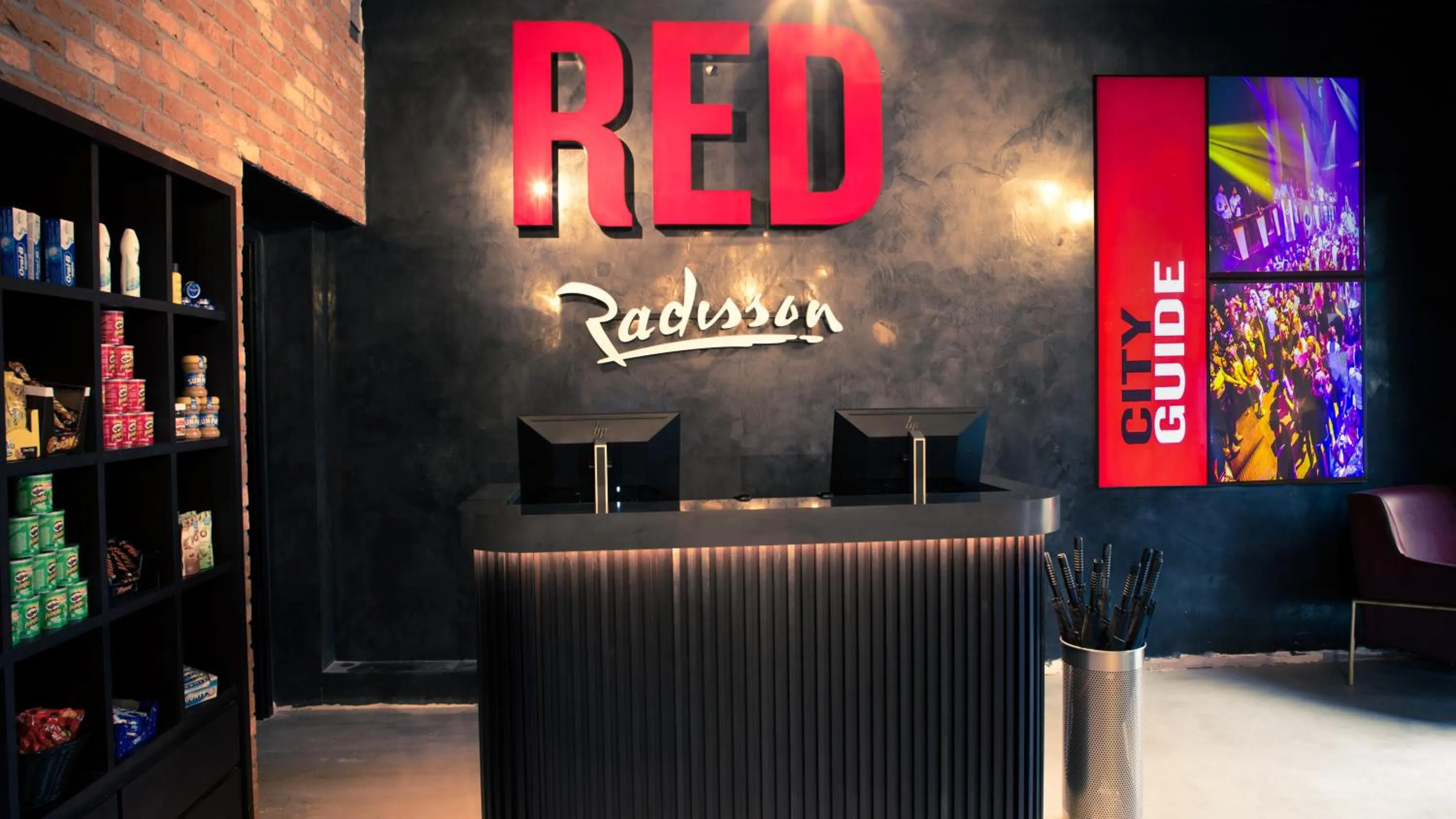 Property logo or sign in Radisson RED London Greenwich The O2