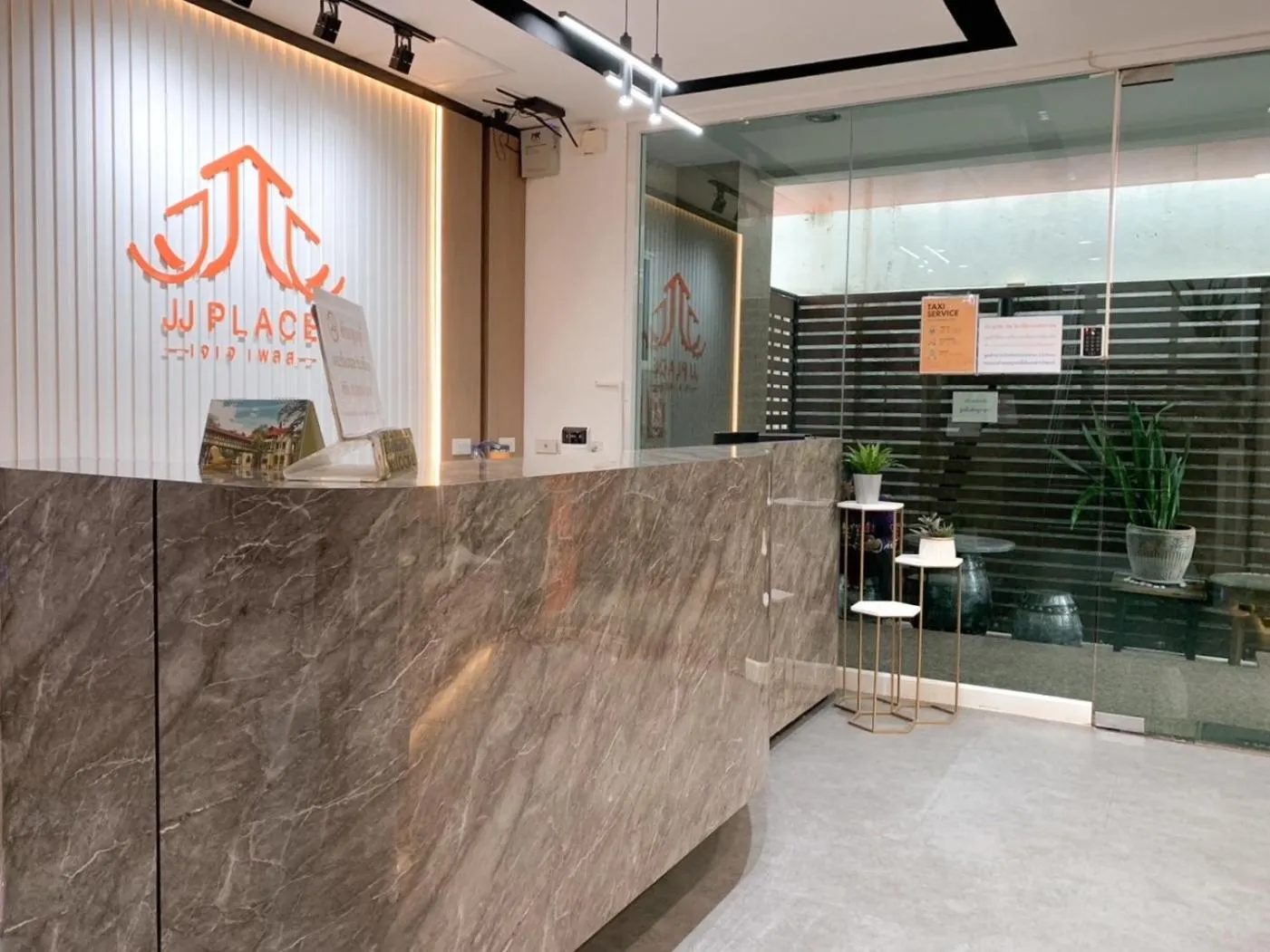 Lobby or reception in JJ Place Korat