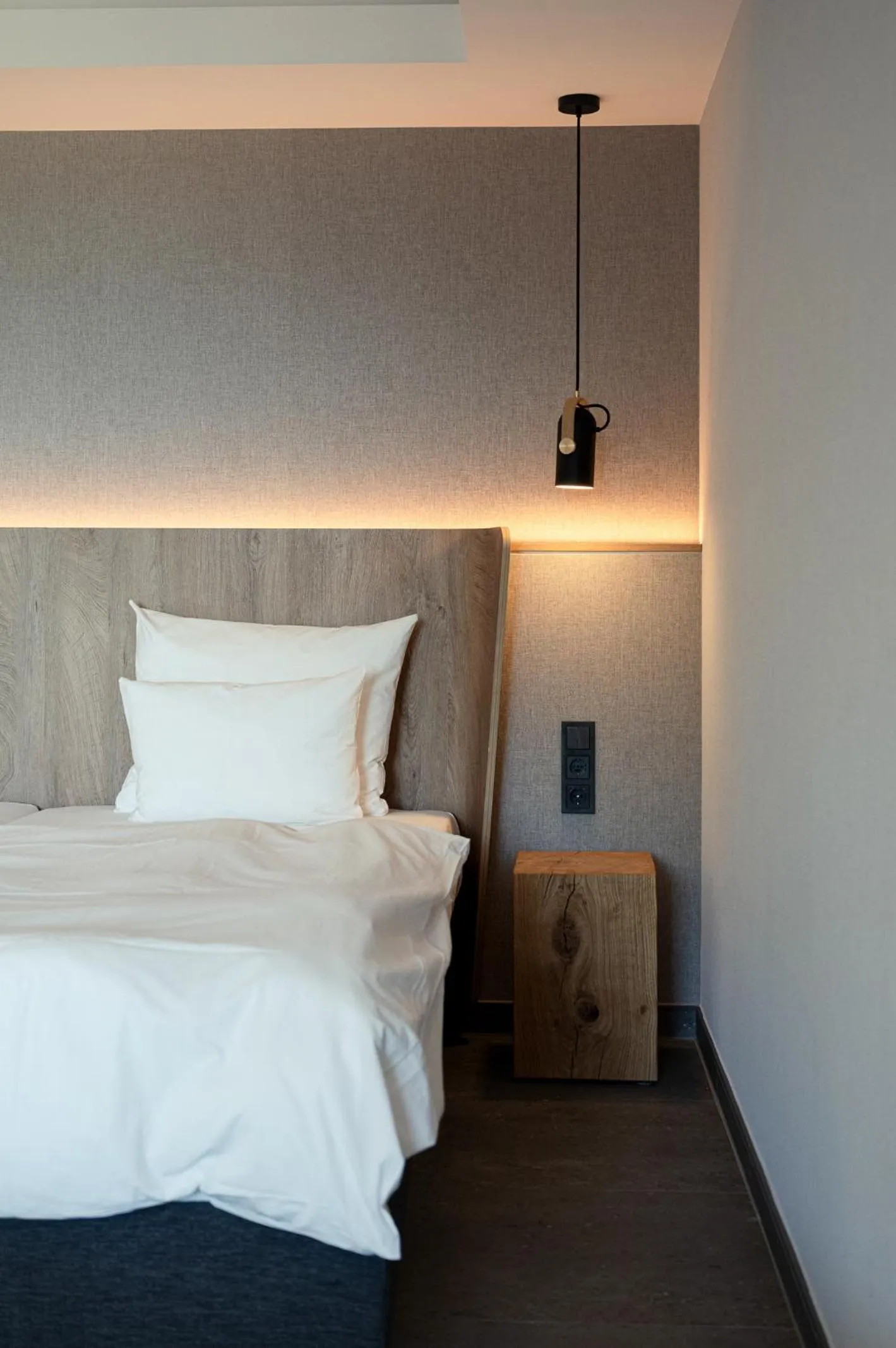 Bed in Hotel VierJahreszeiten am Seilersee