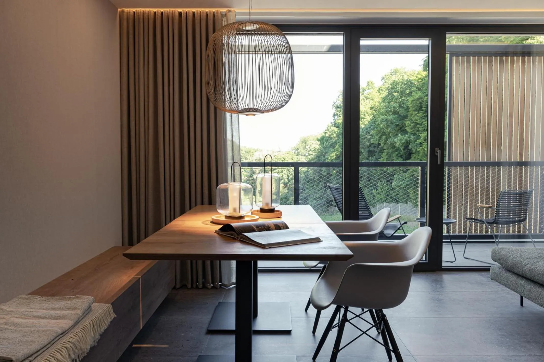 Balcony/Terrace in Hotel VierJahreszeiten am Seilersee