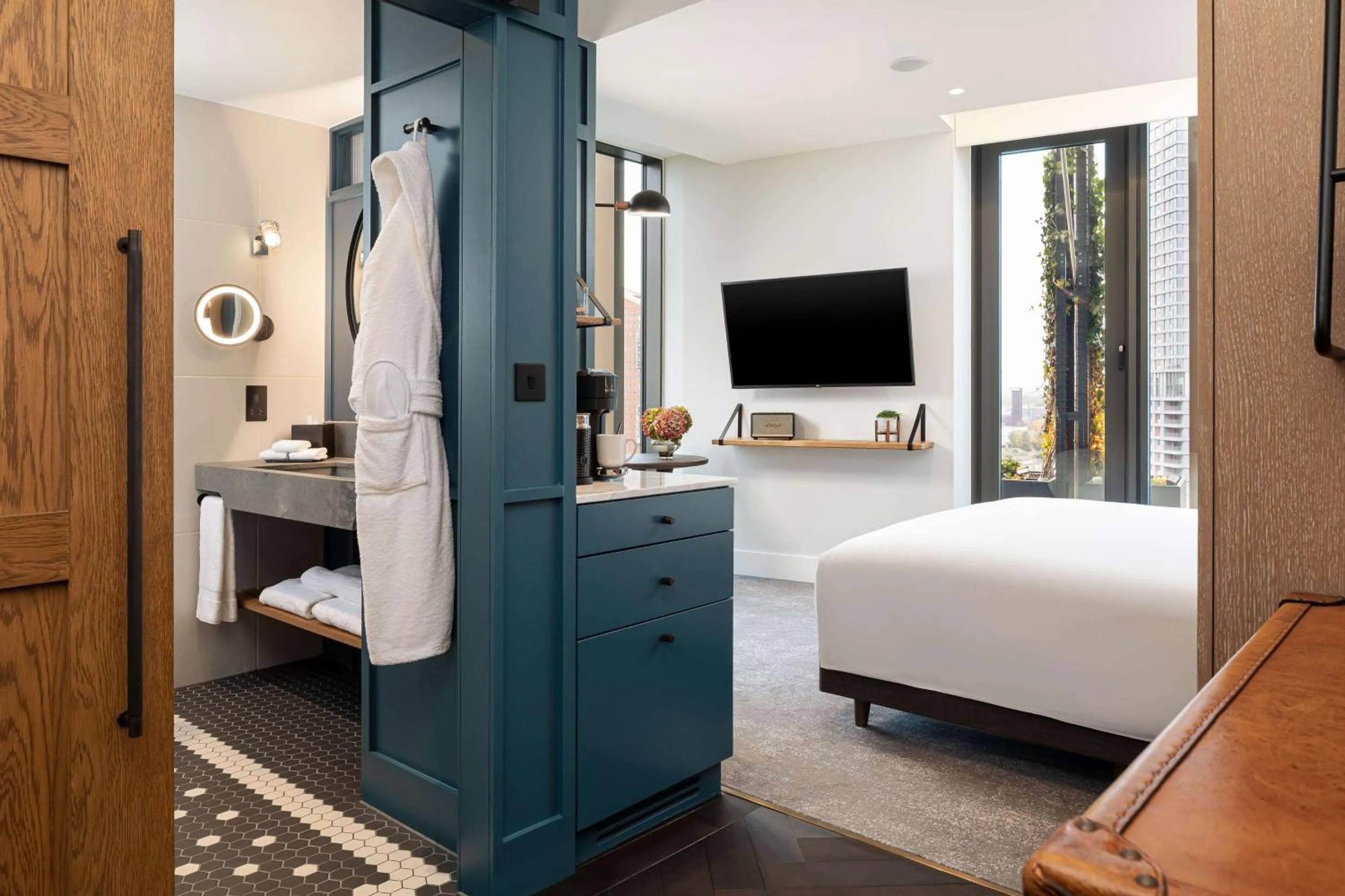 Bed in The Gantry London, Curio Collection By Hilton