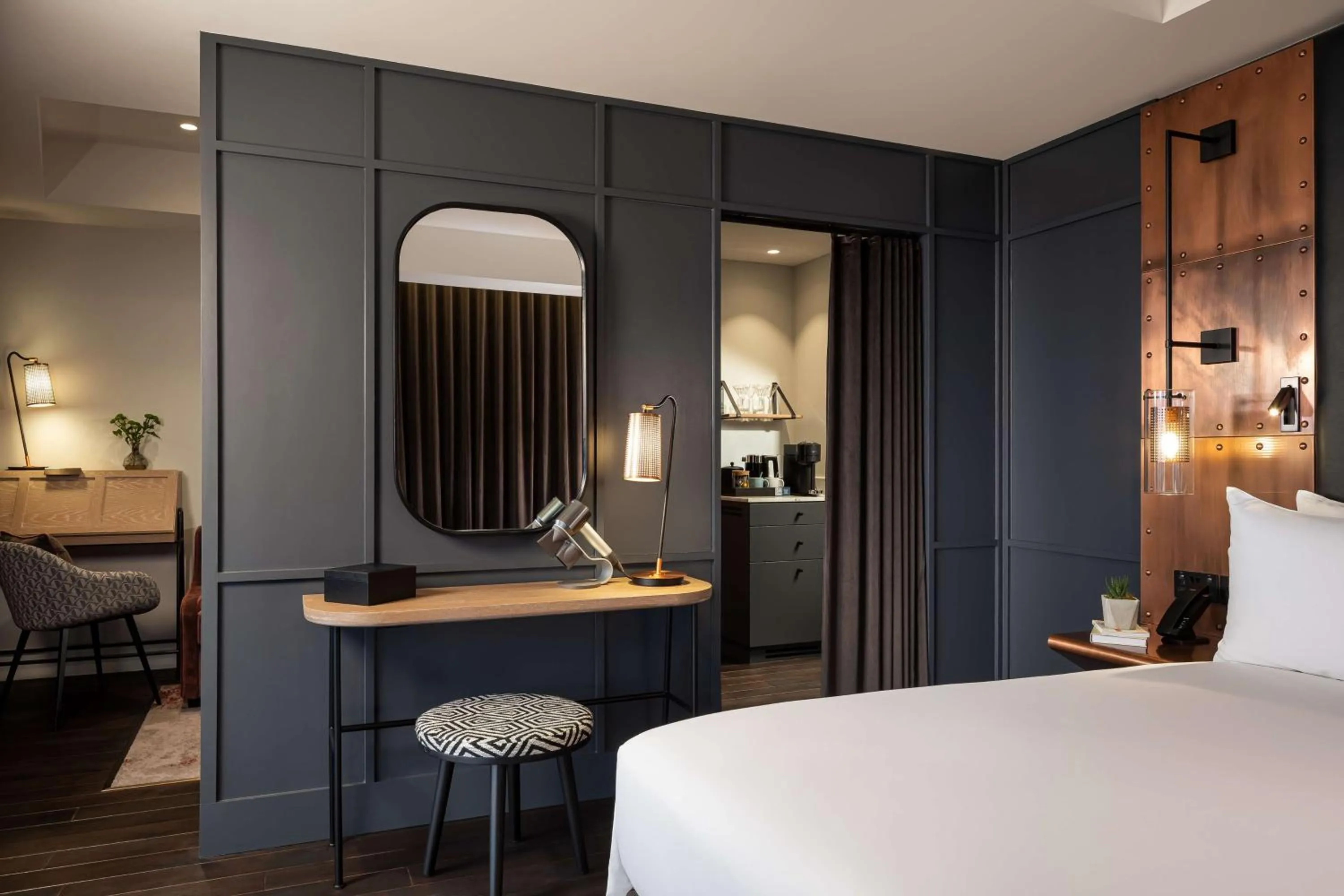 Bed in The Gantry London, Curio Collection By Hilton