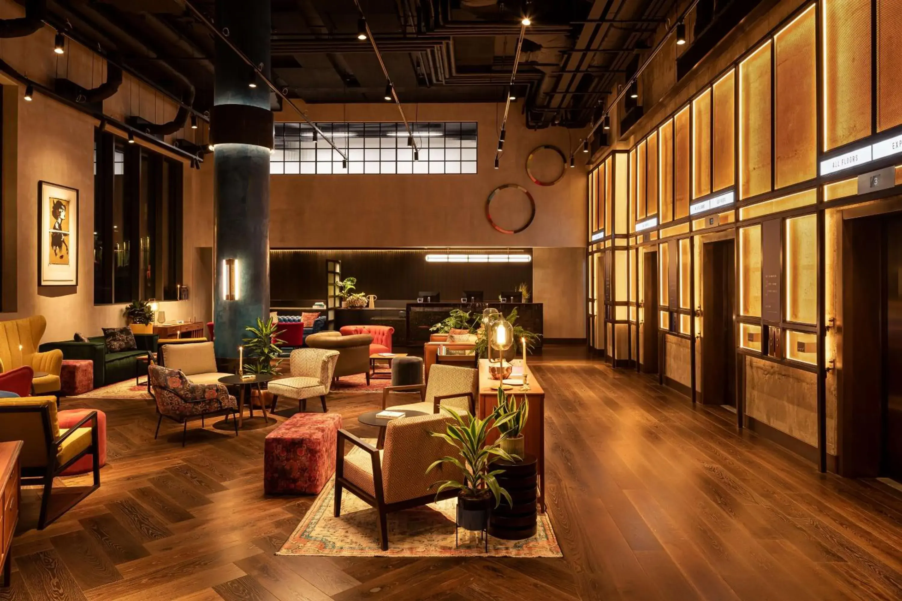 Lobby or reception in The Gantry London, Curio Collection By Hilton Lobby or reception in The Gantry London, Curio Collection By Hilton
