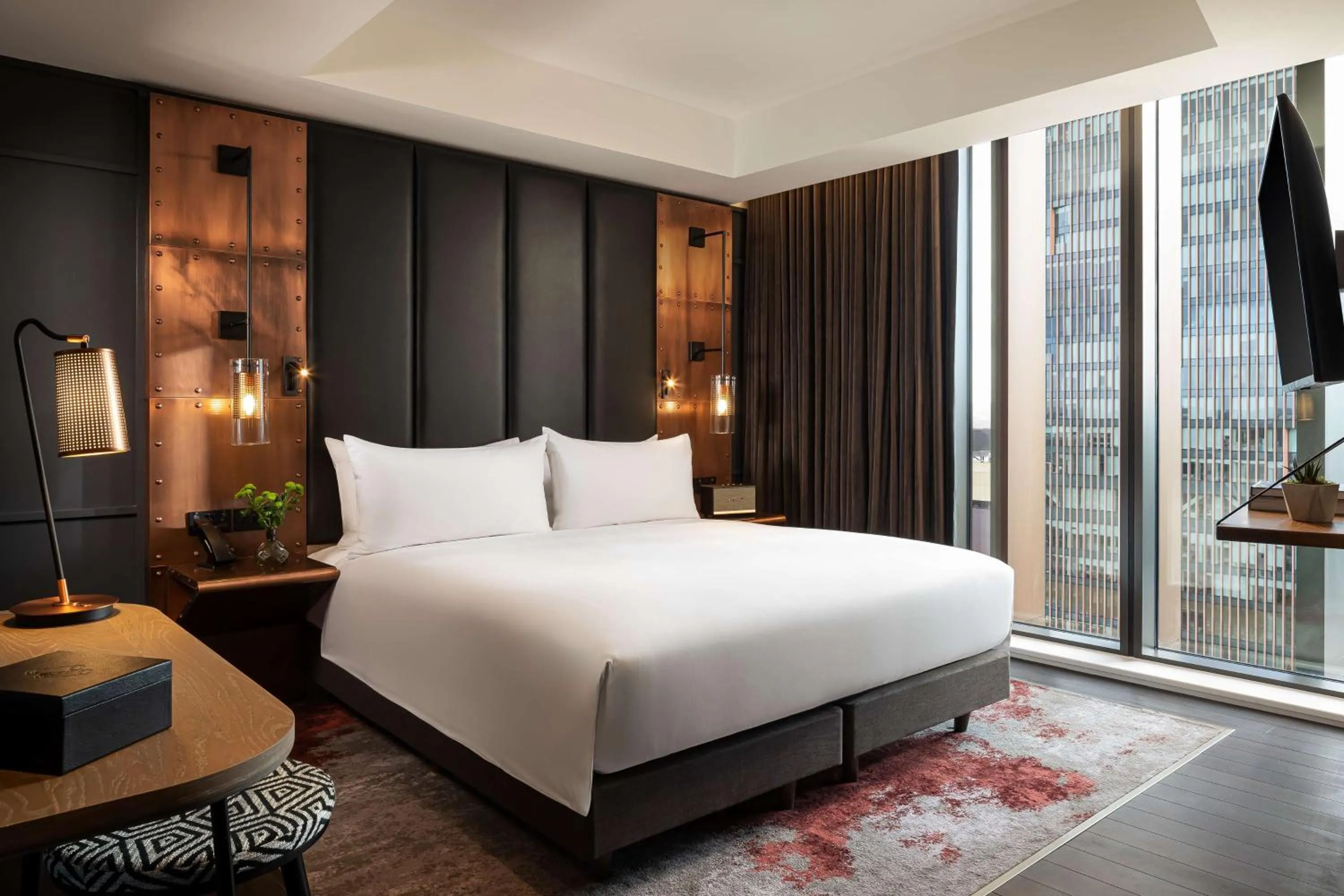 Bed in The Gantry London, Curio Collection By Hilton