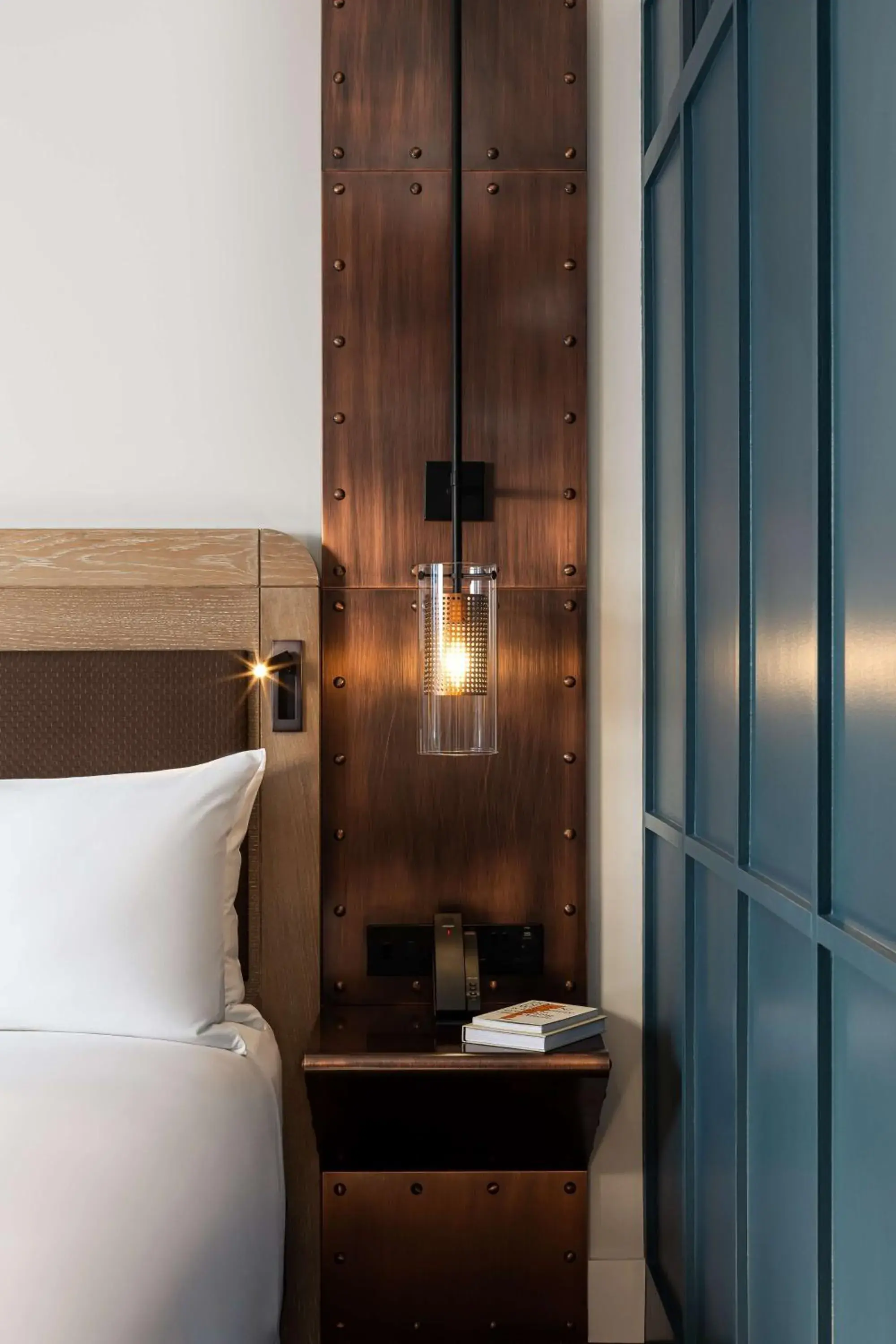 Bed in The Gantry London, Curio Collection By Hilton Bed in The Gantry London, Curio Collection By Hilton