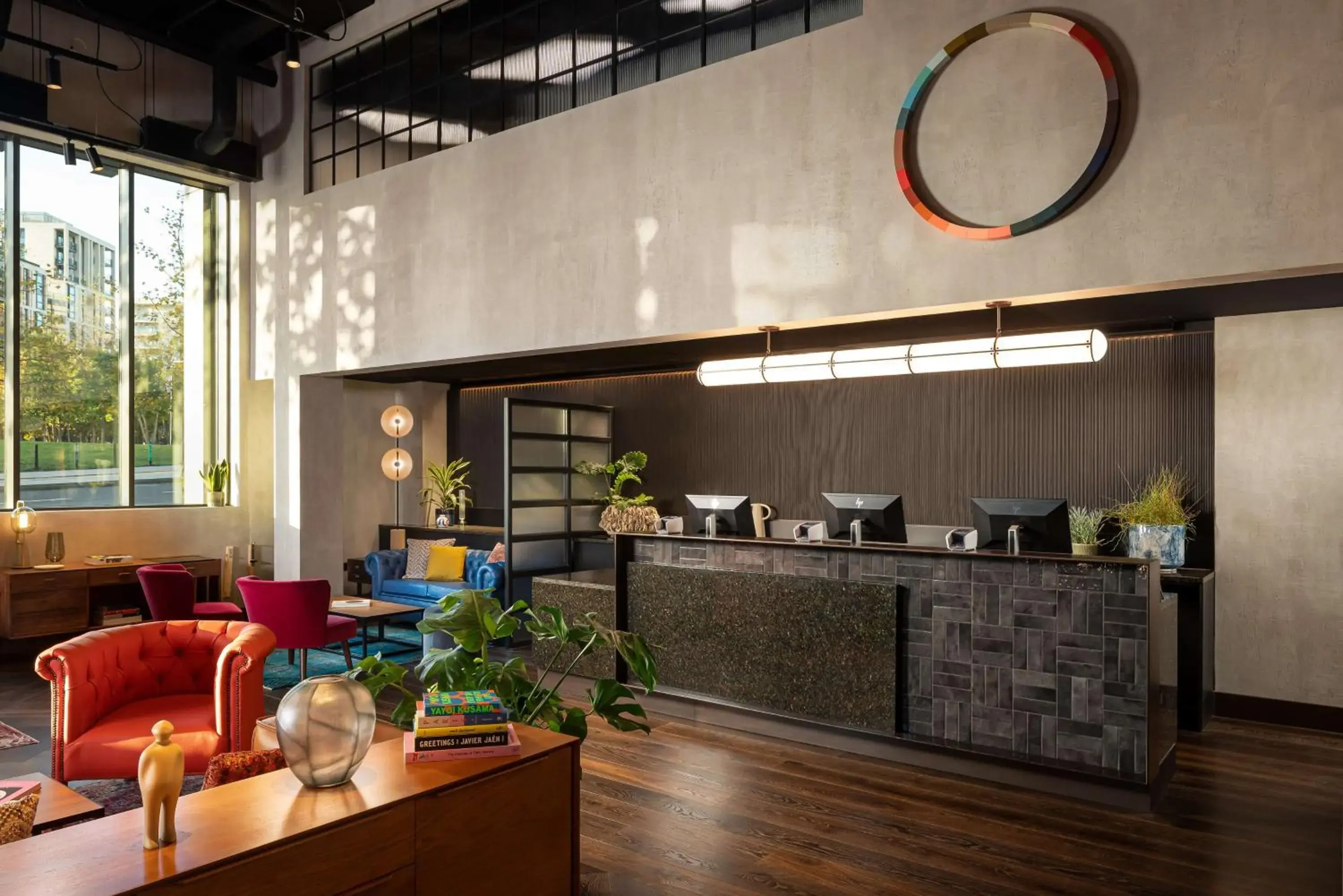 Lobby or reception in The Gantry London, Curio Collection By Hilton Lobby or reception in The Gantry London, Curio Collection By Hilton