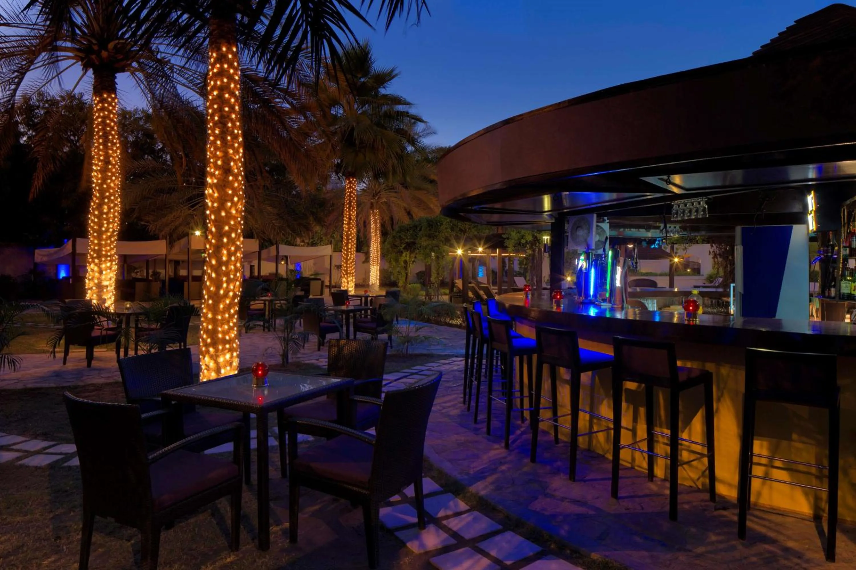 Patio in Radisson Blu Hotel, Muscat