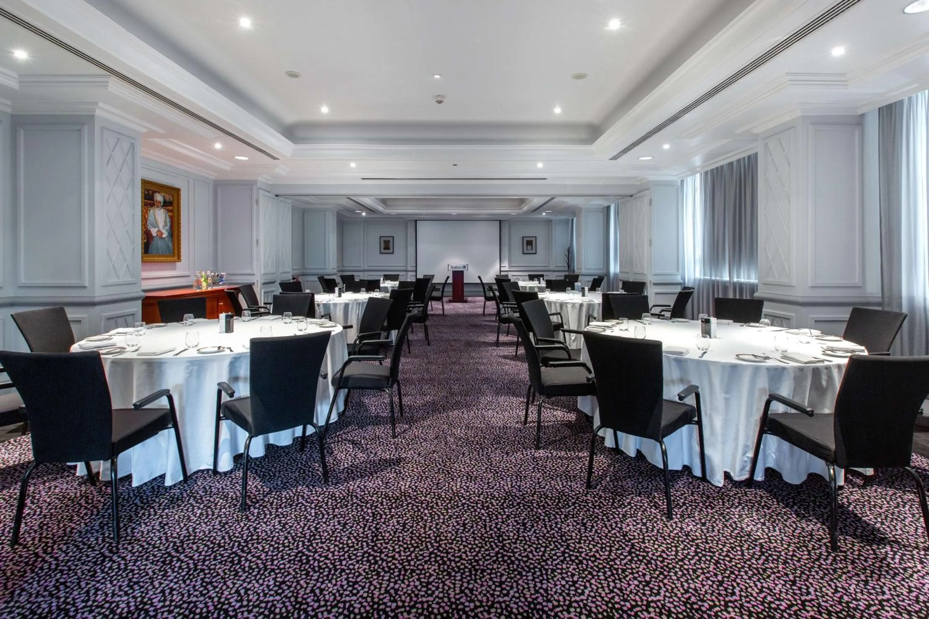 On site in Radisson Blu Hotel, Muscat