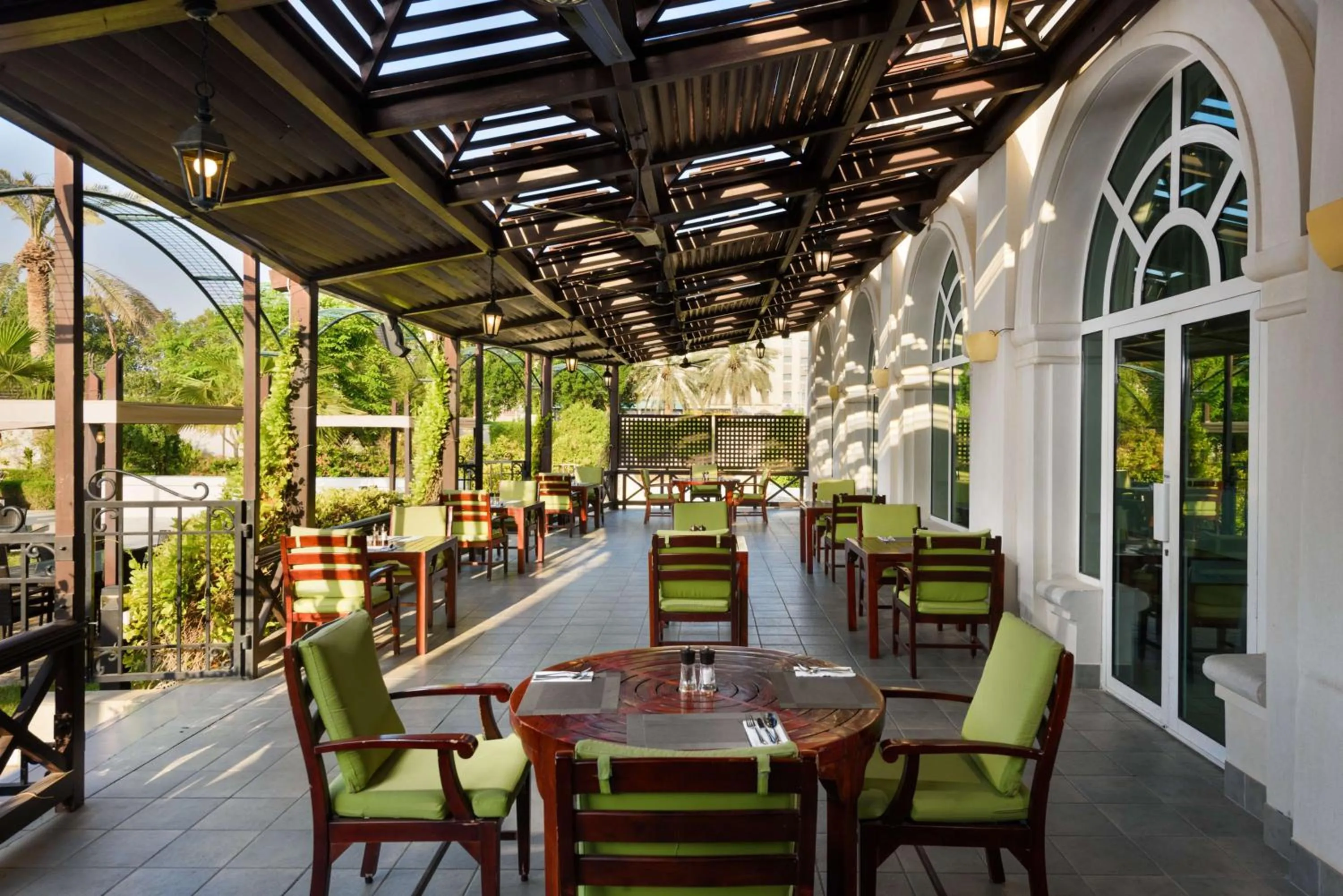 Patio in Radisson Blu Hotel, Muscat