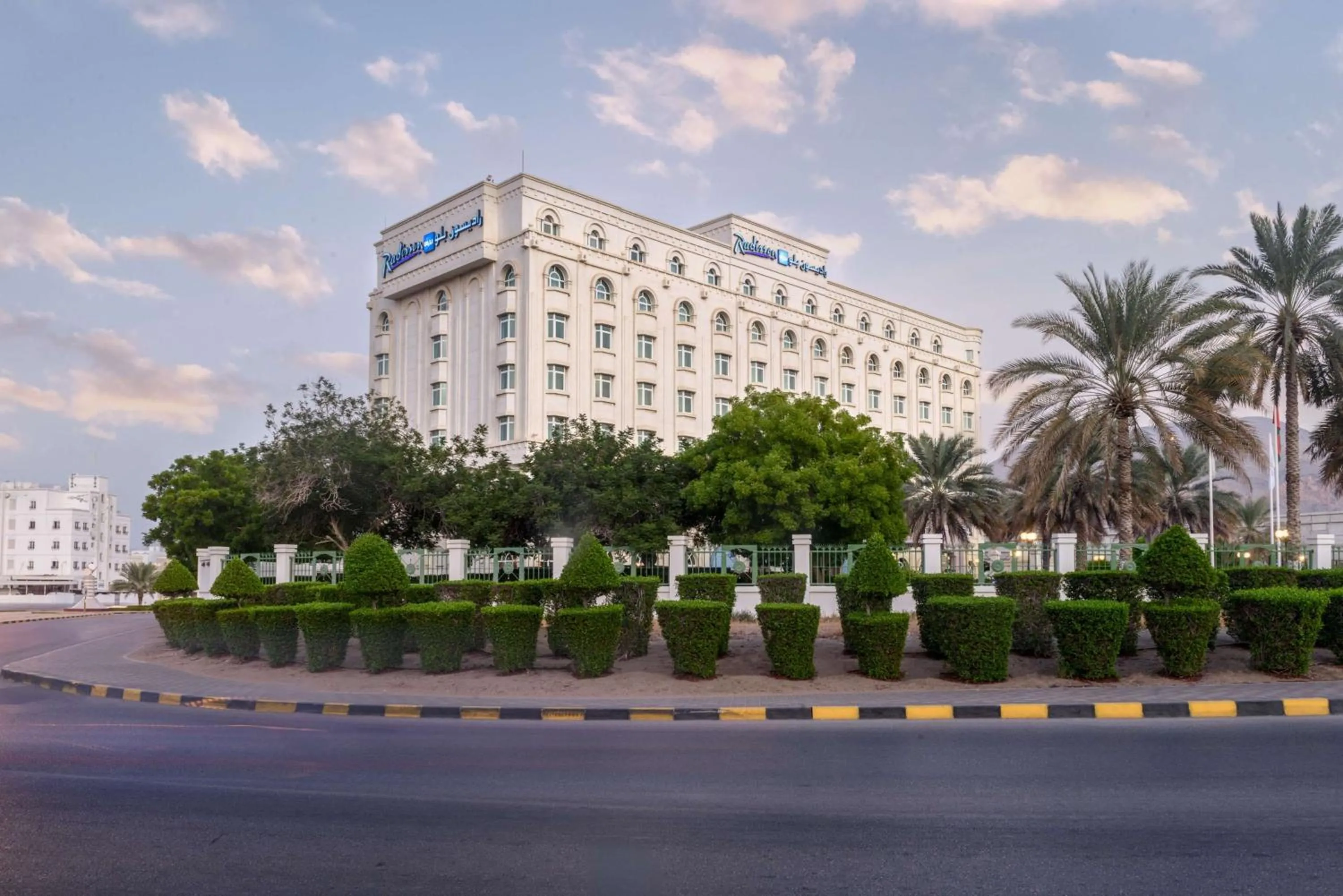 Property building in Radisson Blu Hotel, Muscat