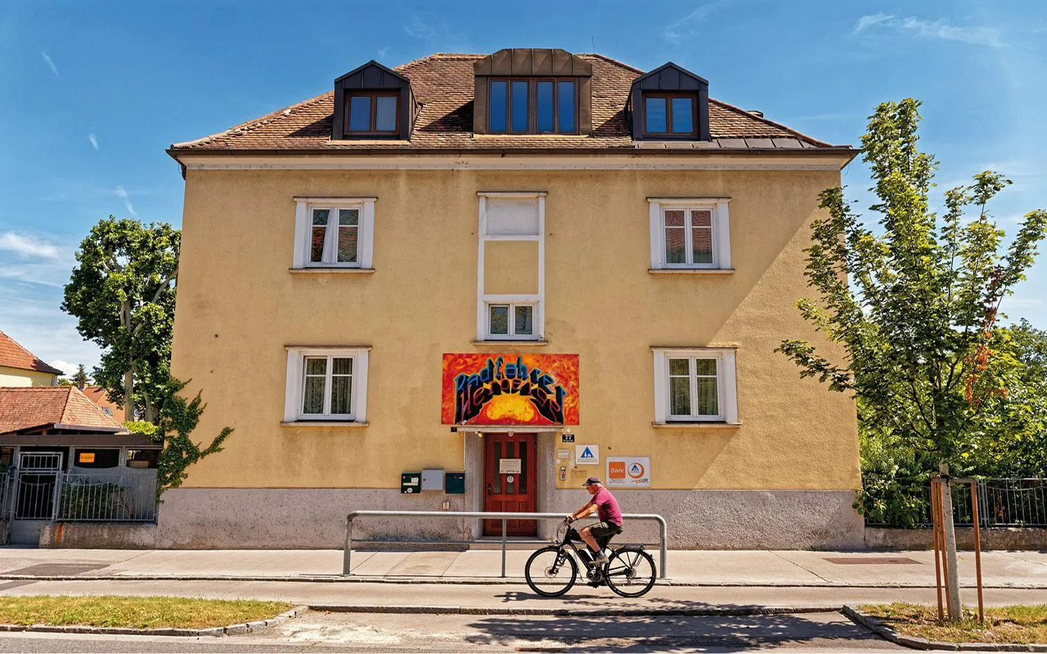 Property building in Radfahrerherberge Krems