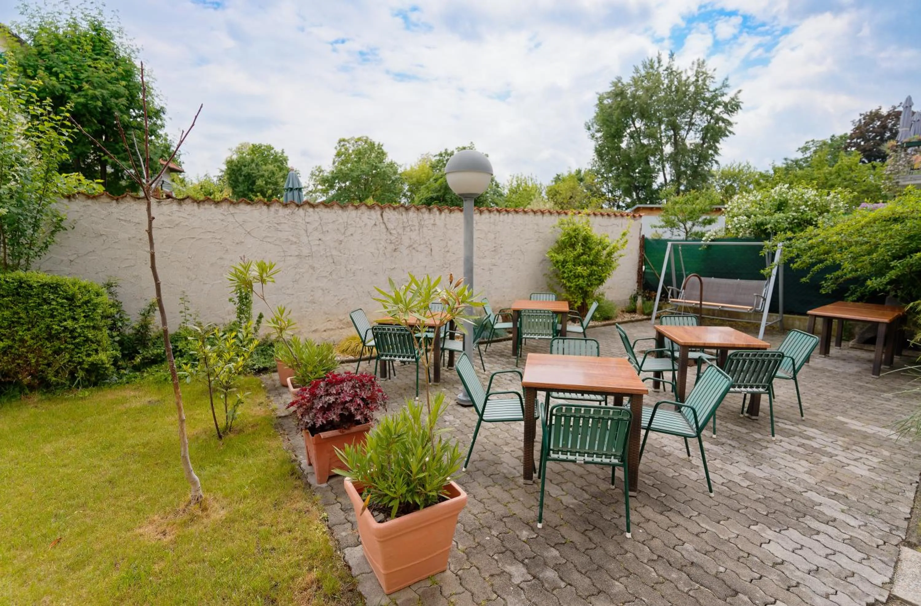 BBQ facilities in Radfahrerherberge Krems