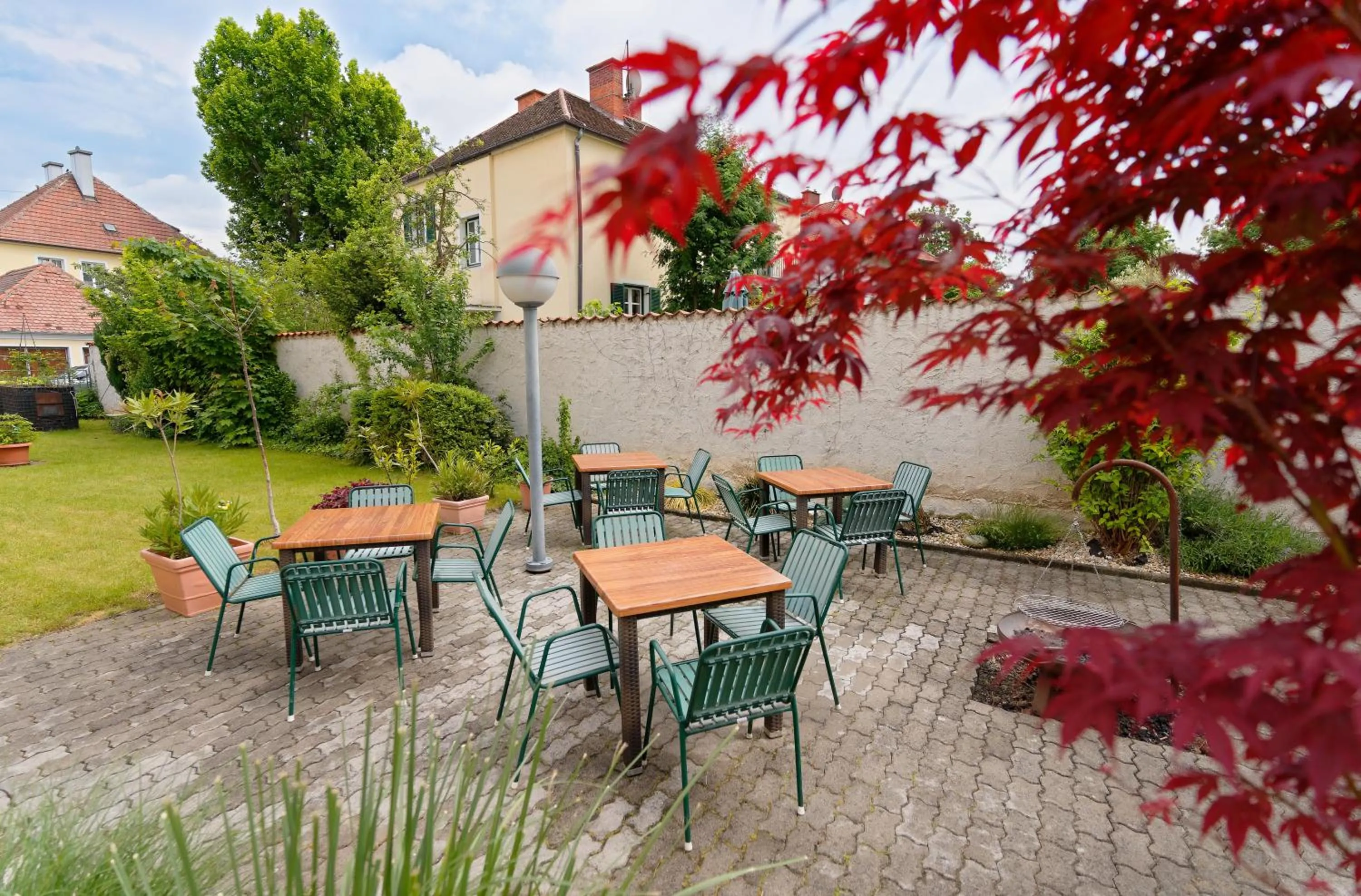 BBQ facilities in Radfahrerherberge Krems