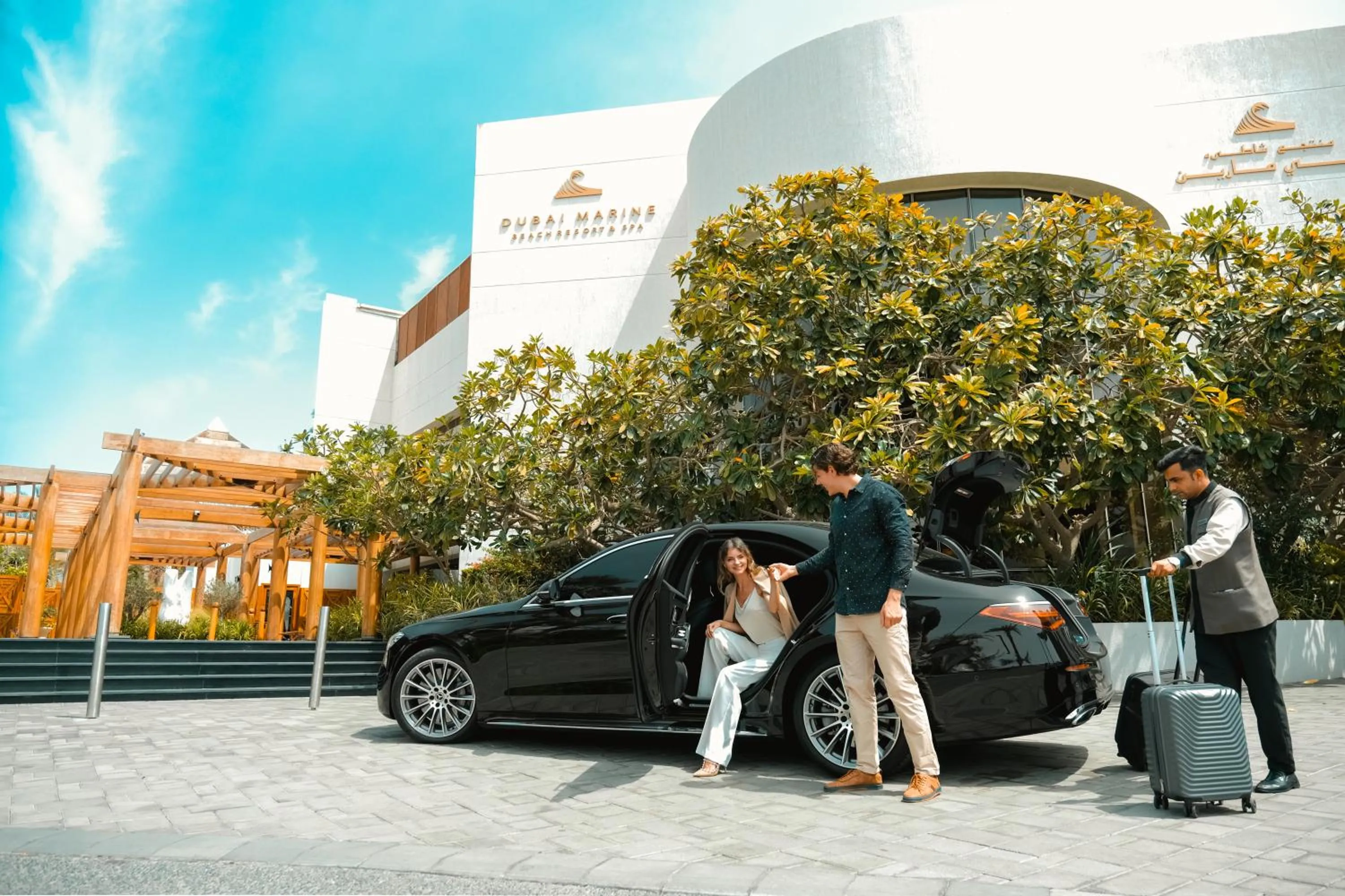 Property building in Dubai Marine Beach Resort & Spa