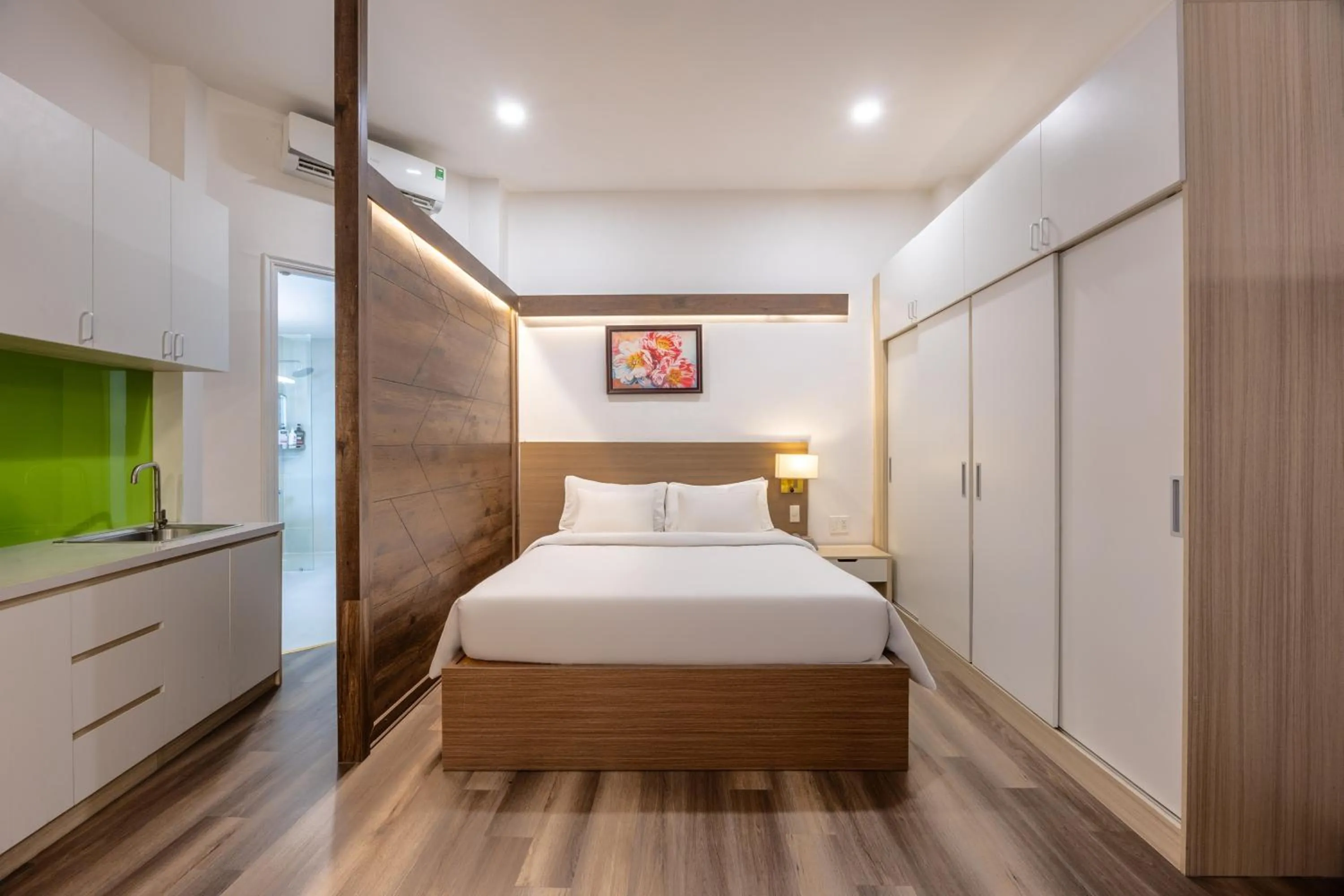 Bed in A25 Hotel - 14 Phó Đức Chính