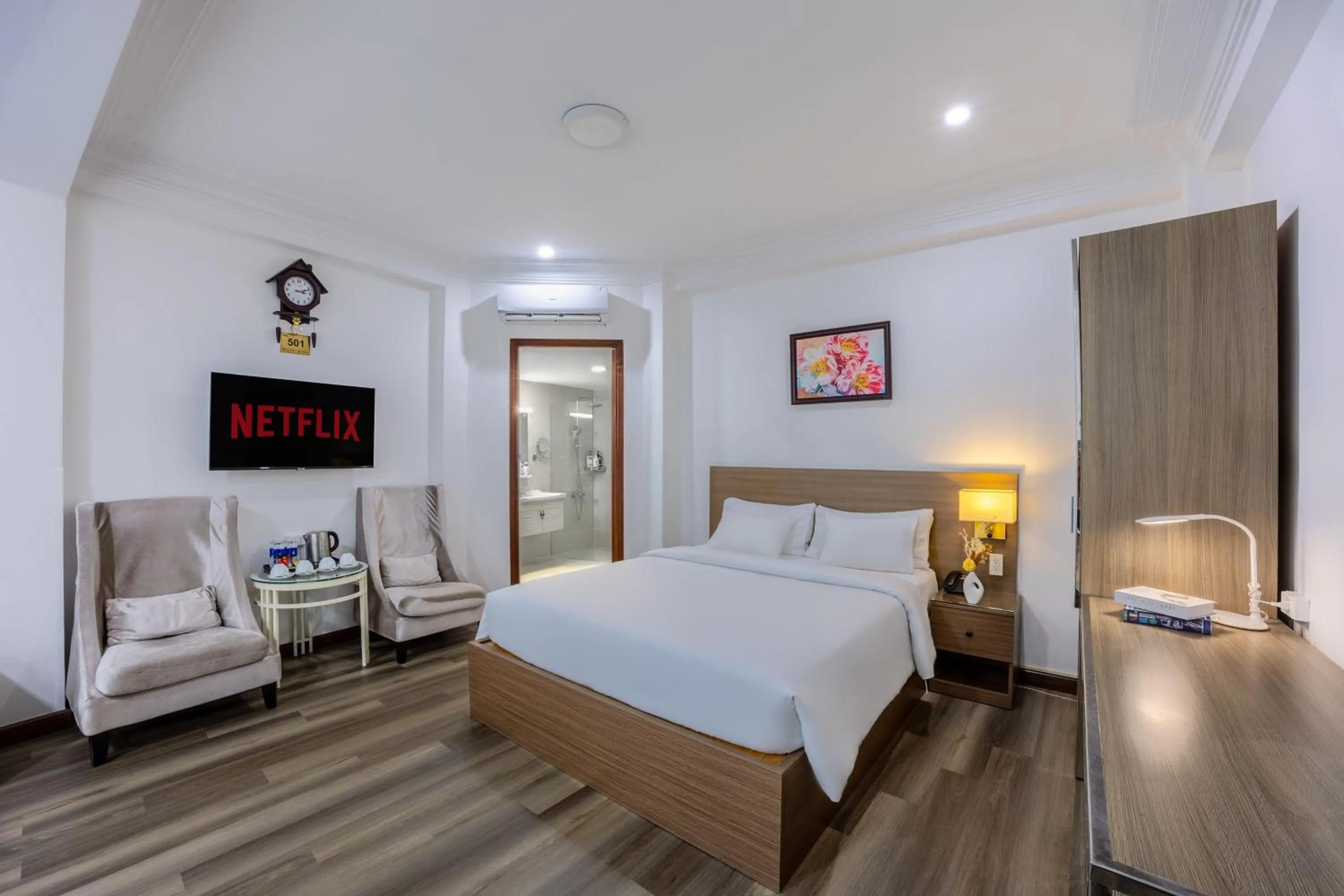 Bed in A25 Hotel - 14 Phó Đức Chính