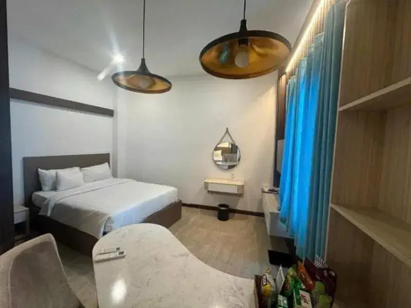 Bed in A25 Hotel - 14 Phó Đức Chính Bed in A25 Hotel - 14 Phó Đức Chính