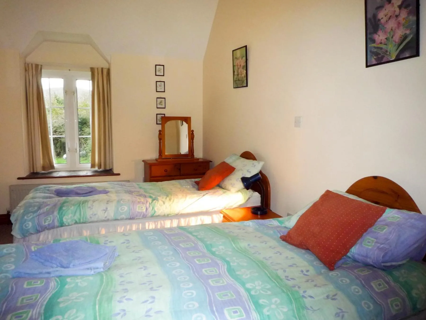 Bedroom, Bed in Stone Cottage Kenmare by Trident Holiday Homes