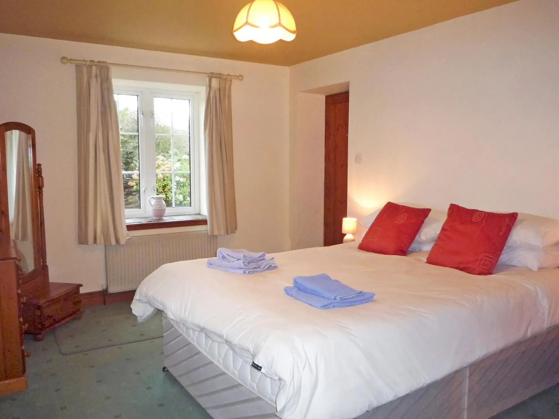Bedroom, Bed in Stone Cottage Kenmare by Trident Holiday Homes